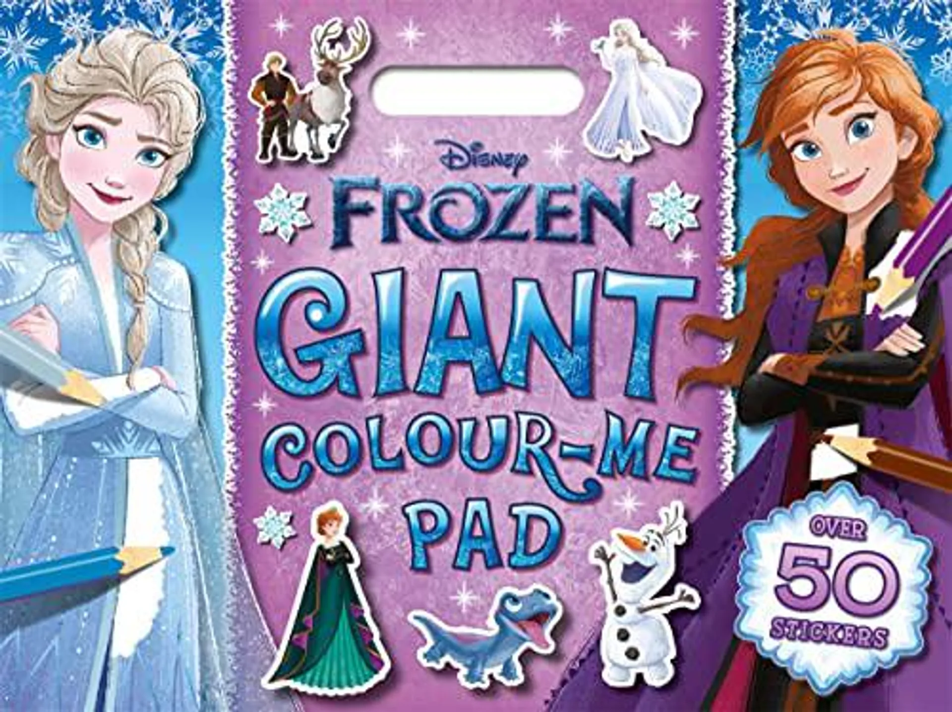 Disney Frozen: Giant Colour Me Pad by Walt Disney