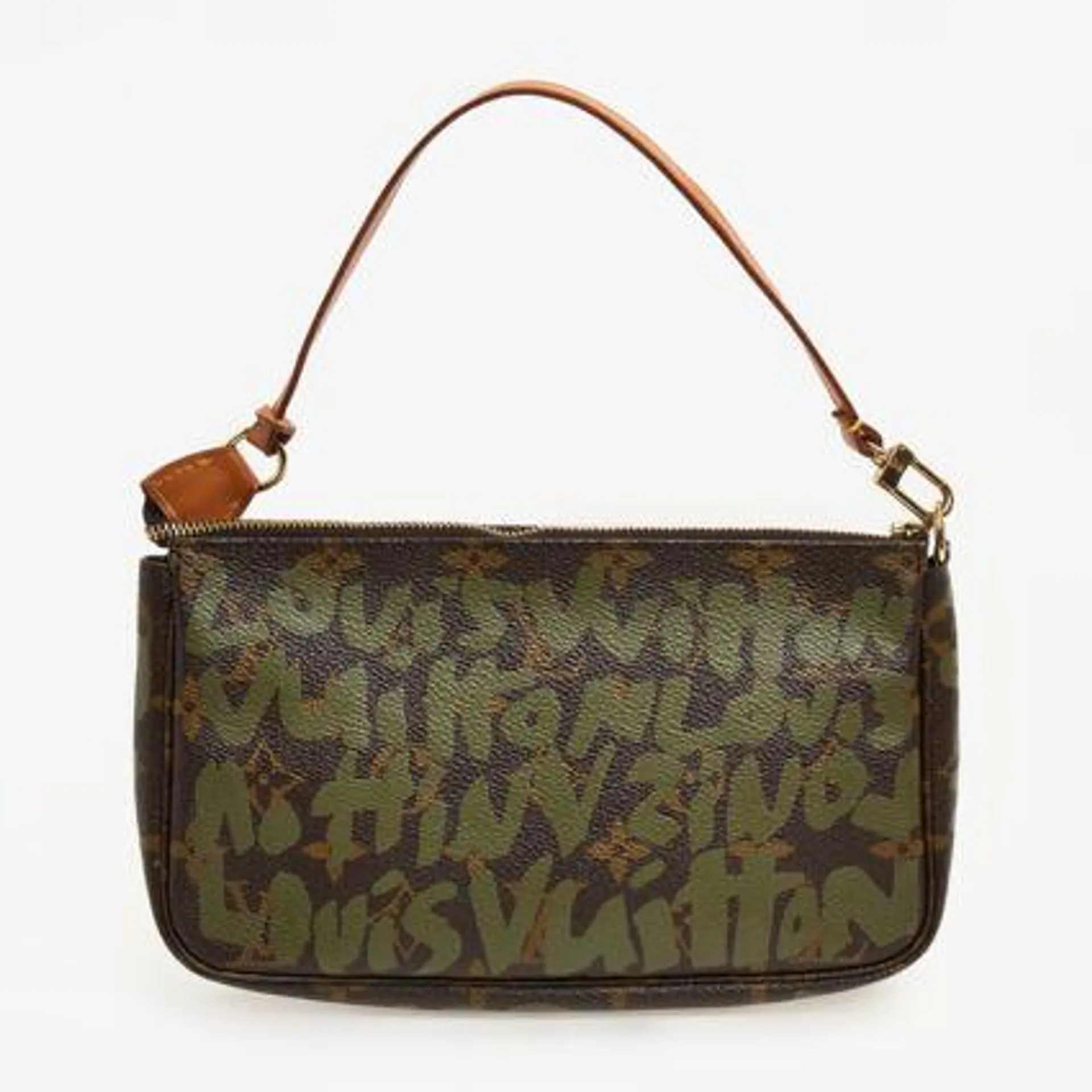 Brown Pre-Loved Ltd Ed Stephen Sprouse GraffitiBag