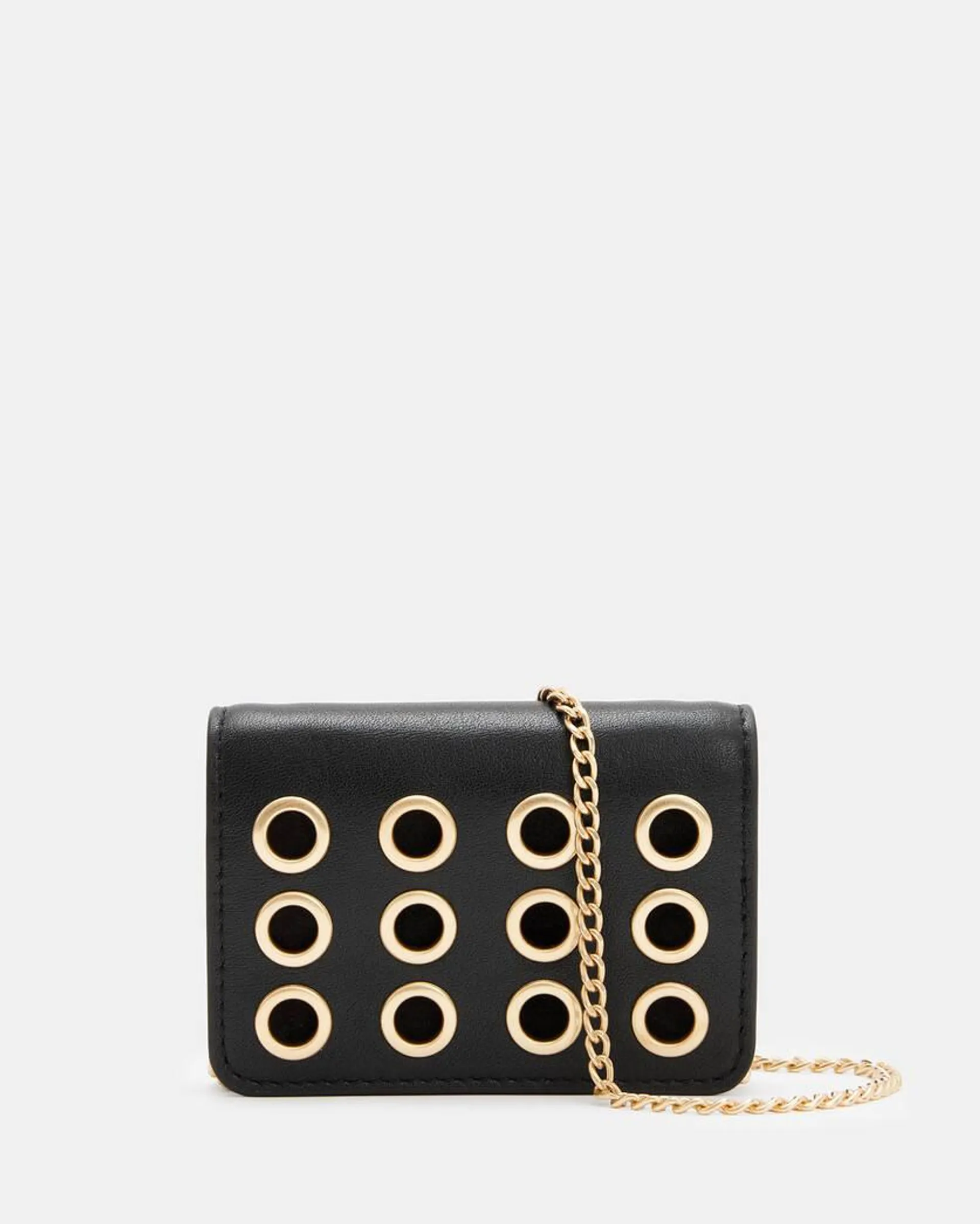 Tallulah Eyelet Leather Crossbody Bag