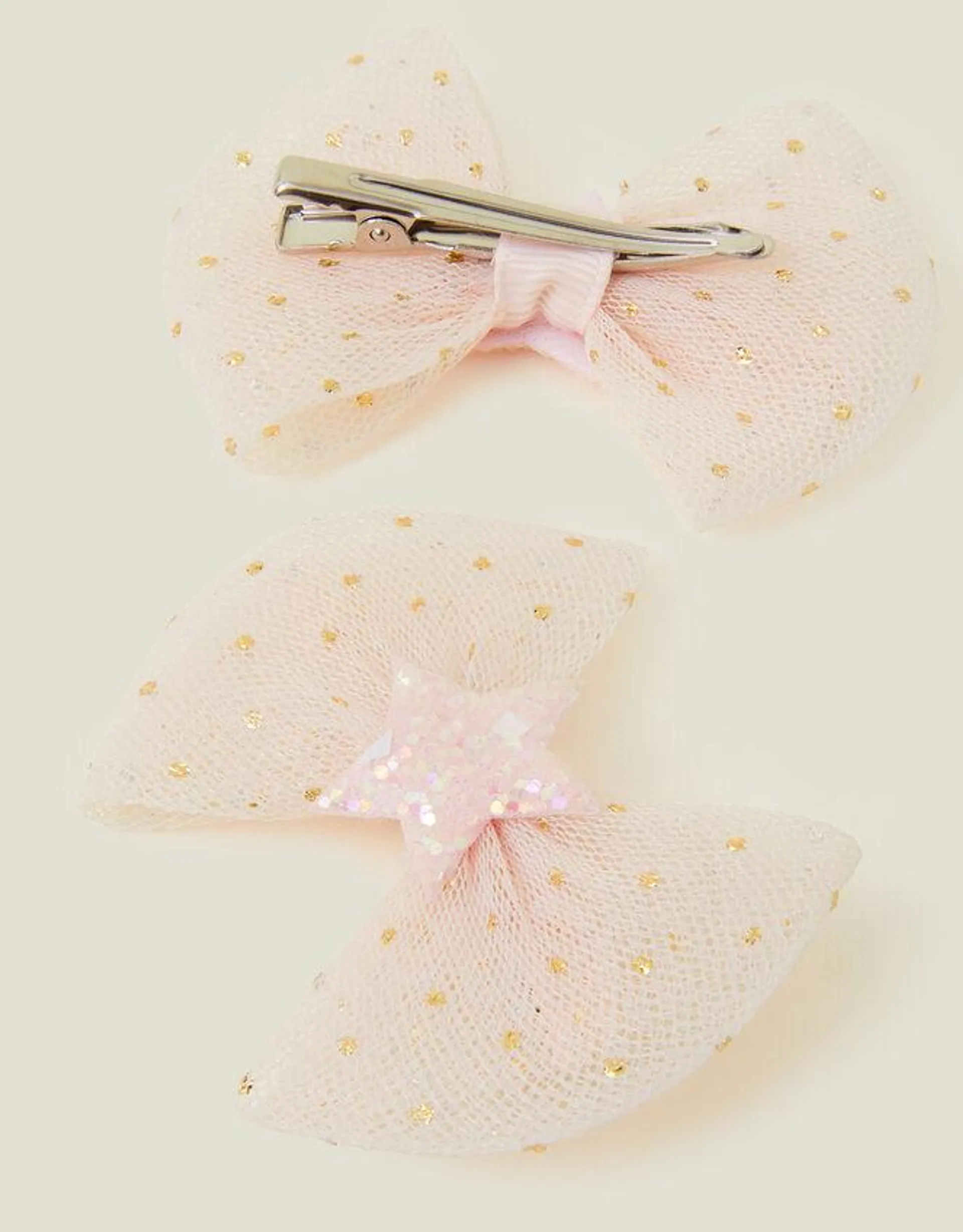 2-Pack Party Bow Hair Clips