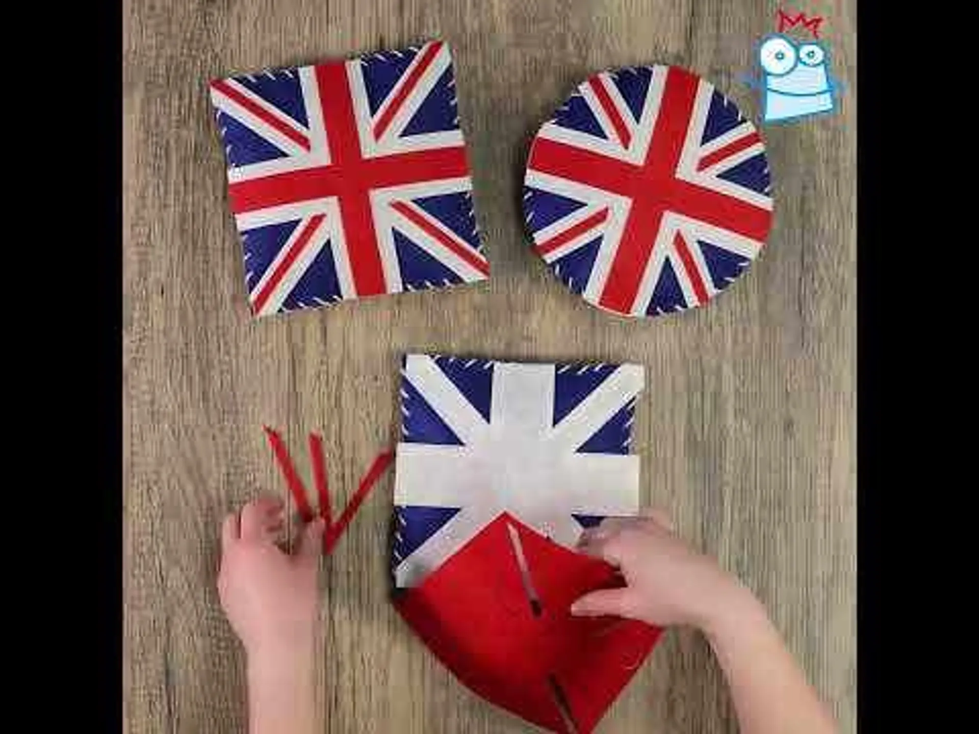 Union Jack Cushion Sewing Kits