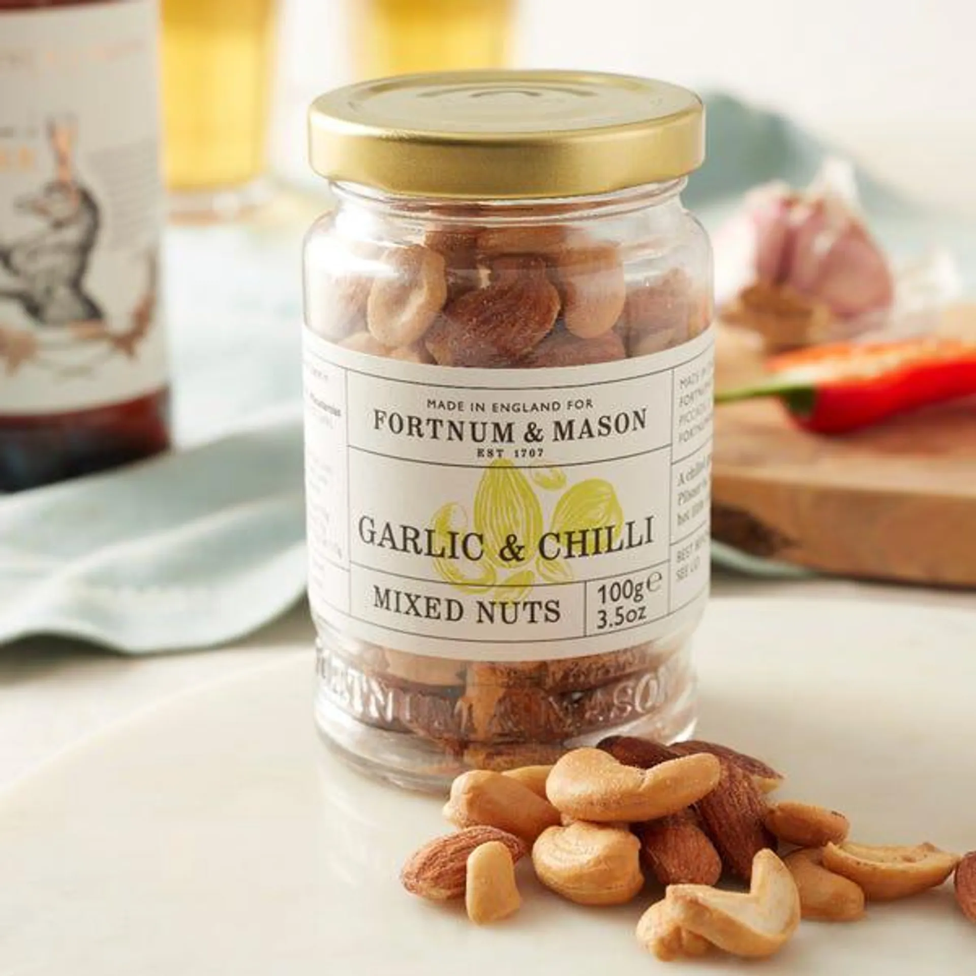 Garlic & Chilli Nuts, 100g