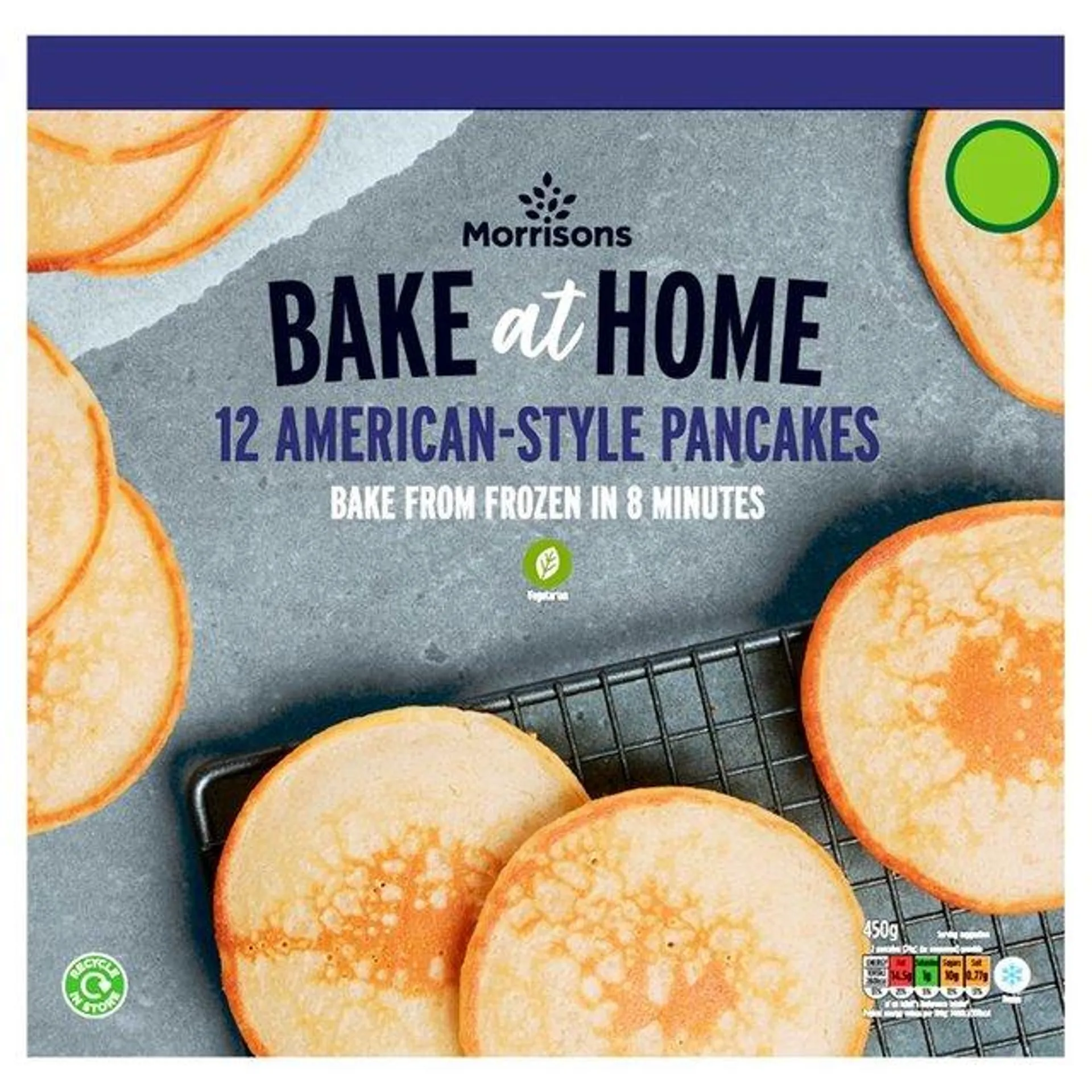 Morrisons American Style Pancakes 450g