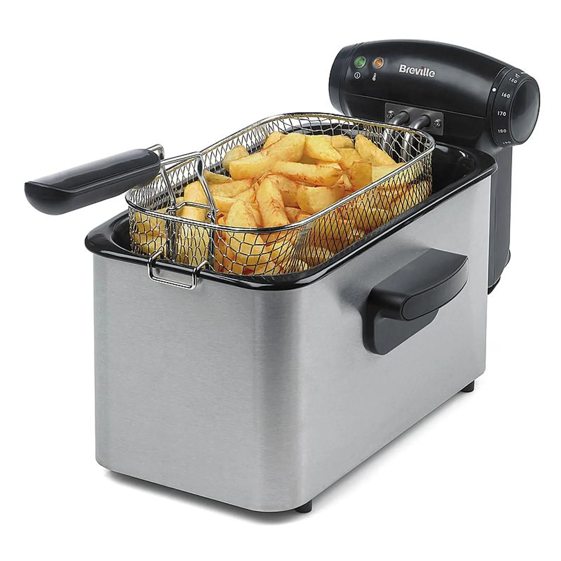 Breville 3 Litre Deep Fat Fryer (Size 31x17x16 Cm) - 2000W