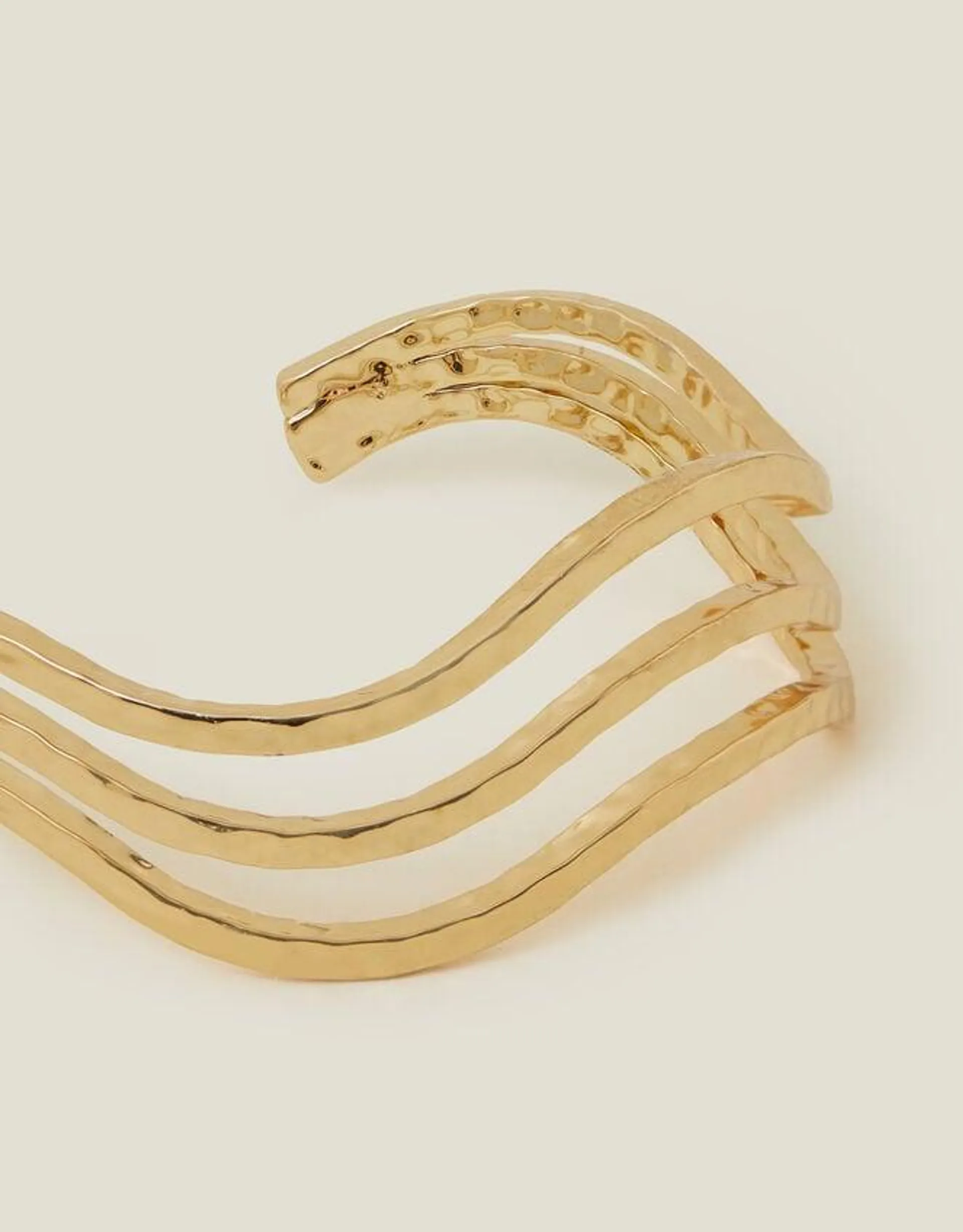 Wavy Layered Bangle