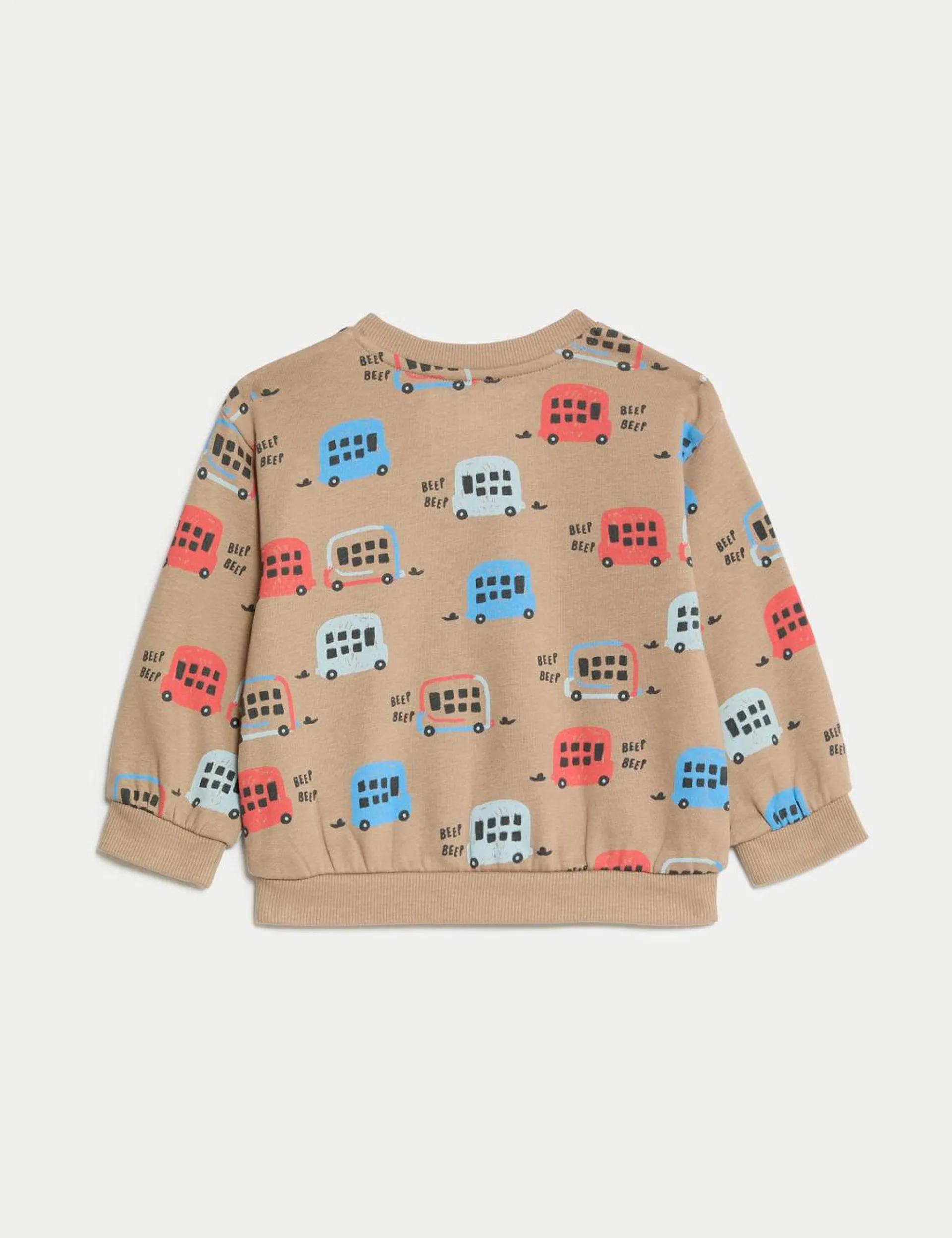 Cotton Rich Bus Sweatshirt (0-3 Yrs)