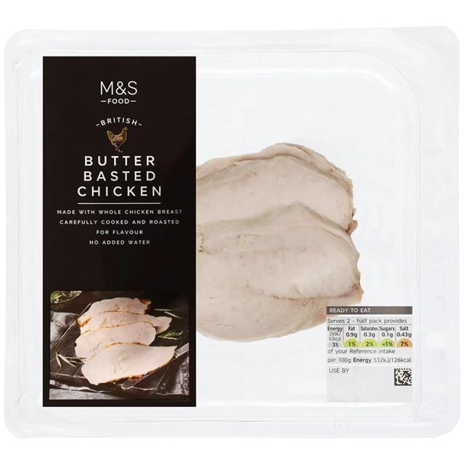 M&S British Butter Basted Chicken 4 Slices