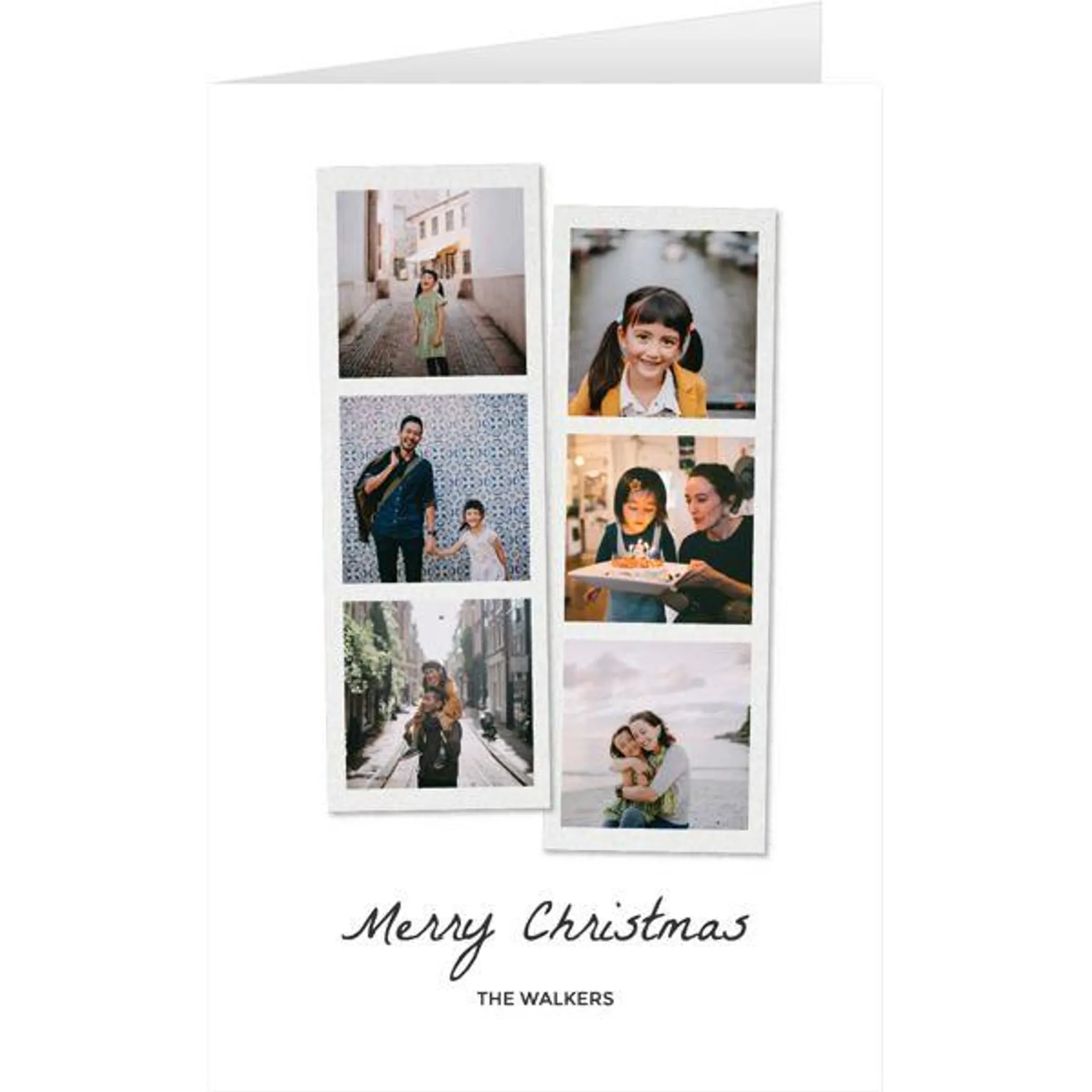 Merry photo strip