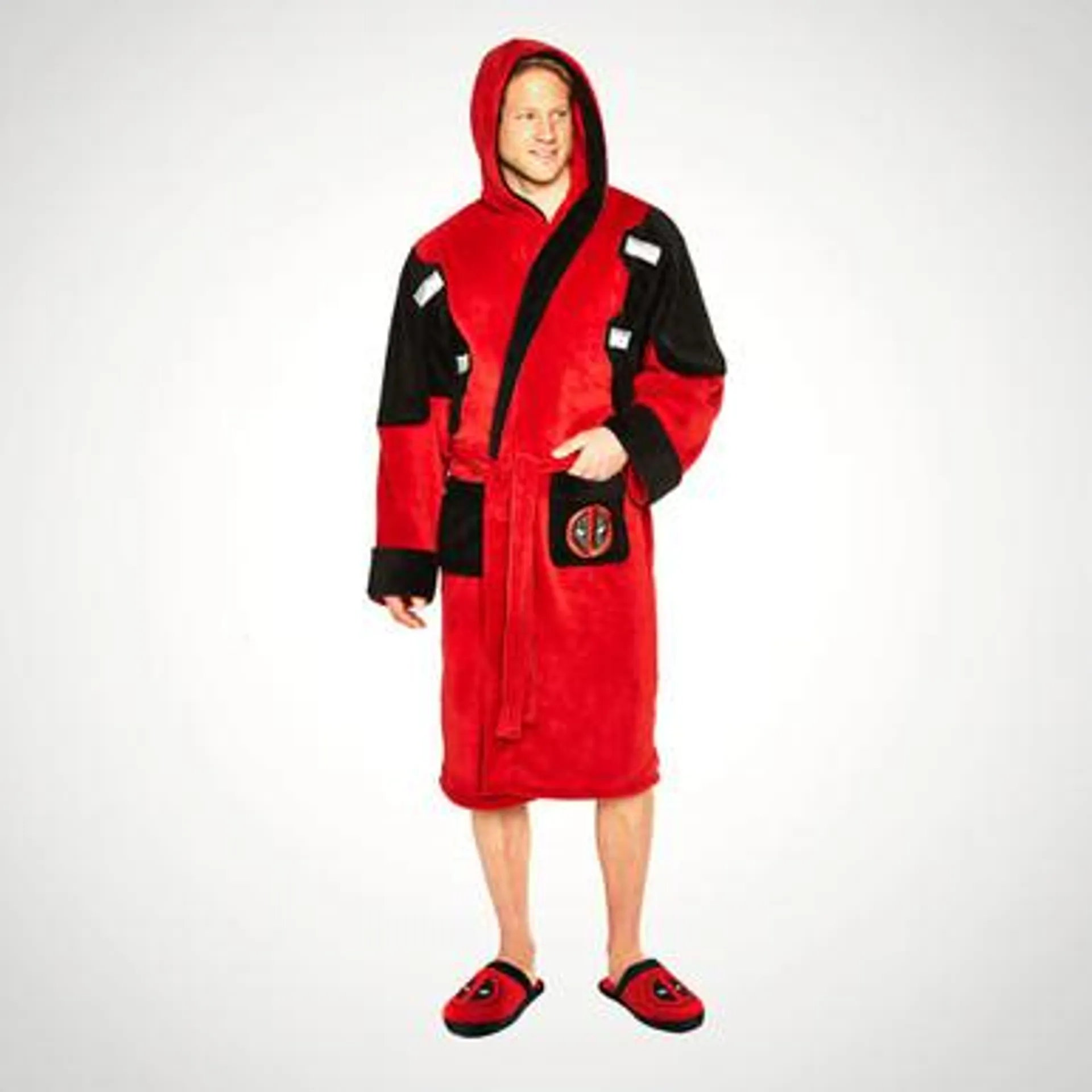 Marvel Deadpool Bathrobe - Only at Menkind!