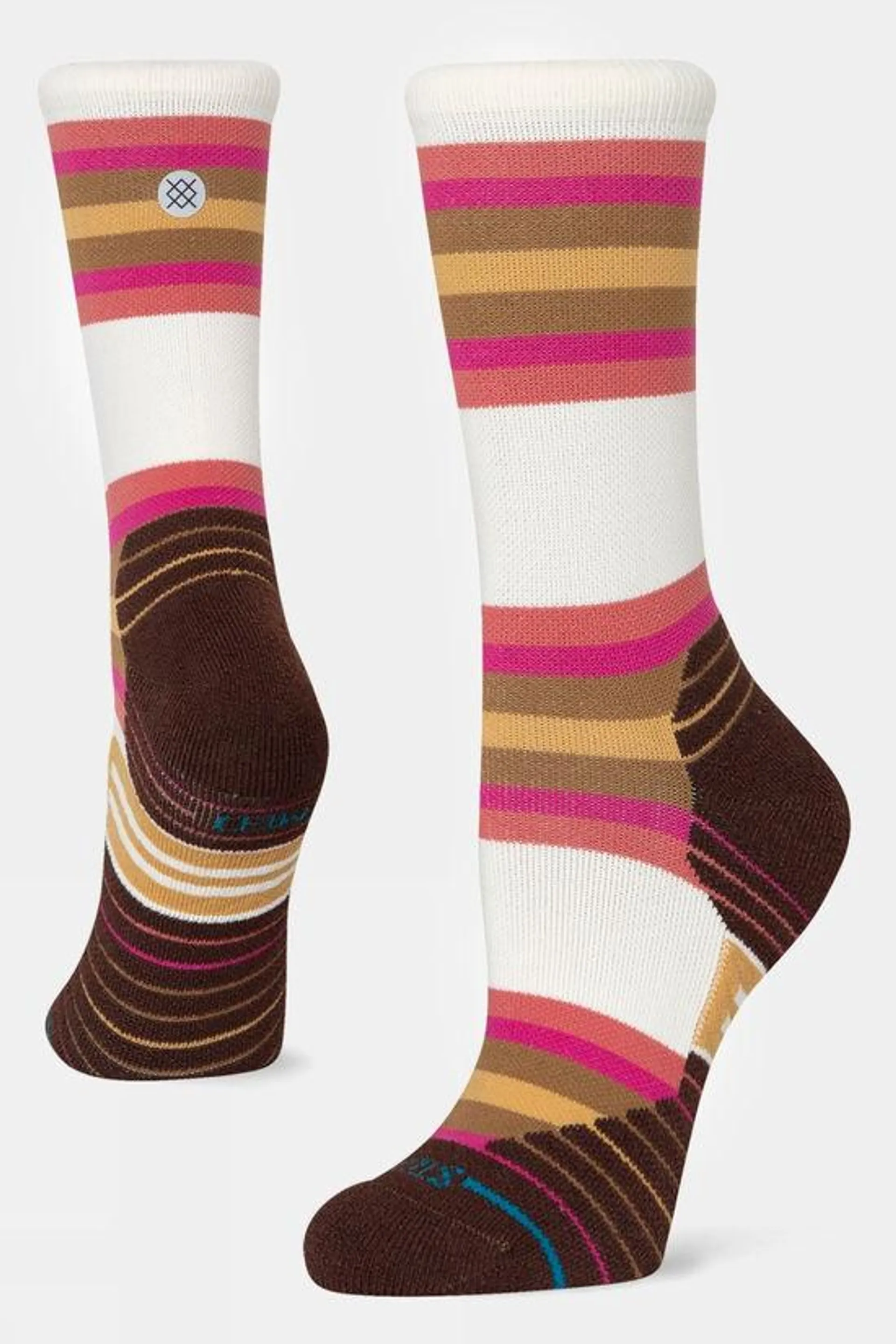 Womens Steady Crew Running Socks