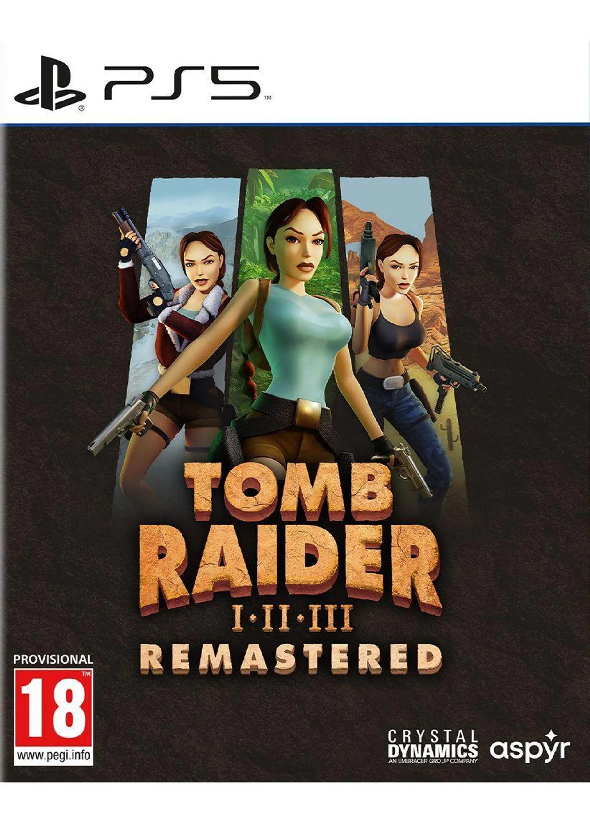 Tomb Raider I-III Remastered Starring Lara Croft on PlayStation 5