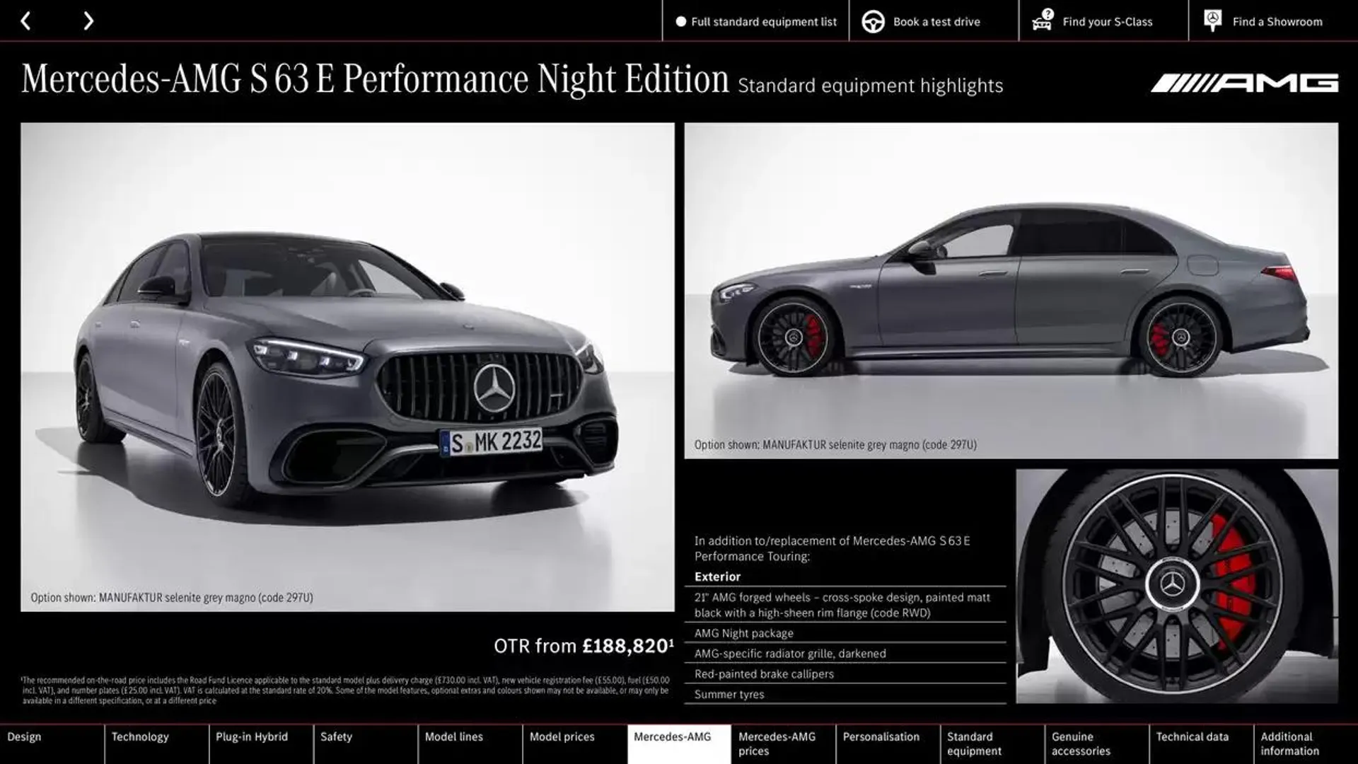 Mercedes Benz S-Class Saloon from 9 October to 9 October 2025 - Catalogue Page 33