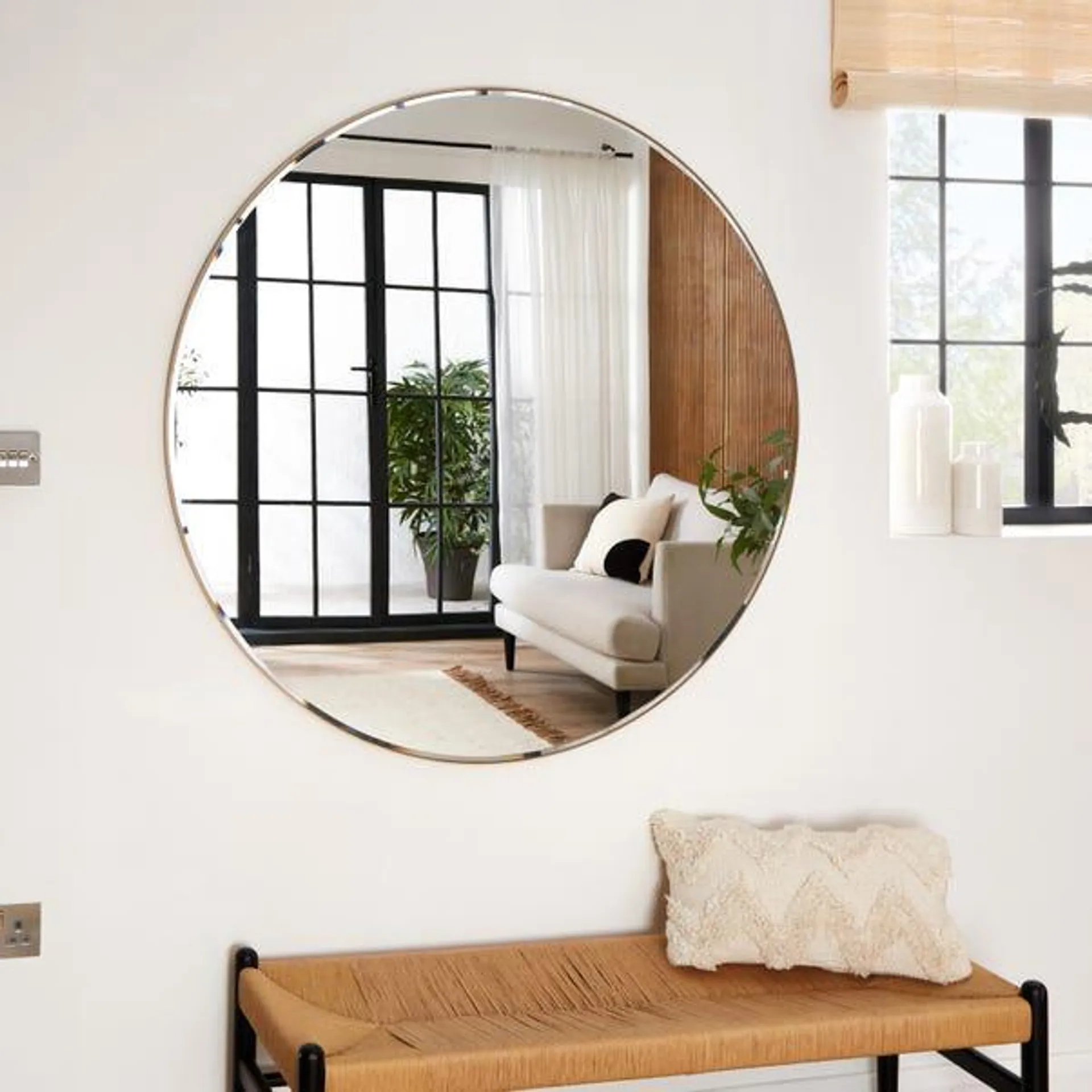 Apartment Round 115cm Wall Mirror