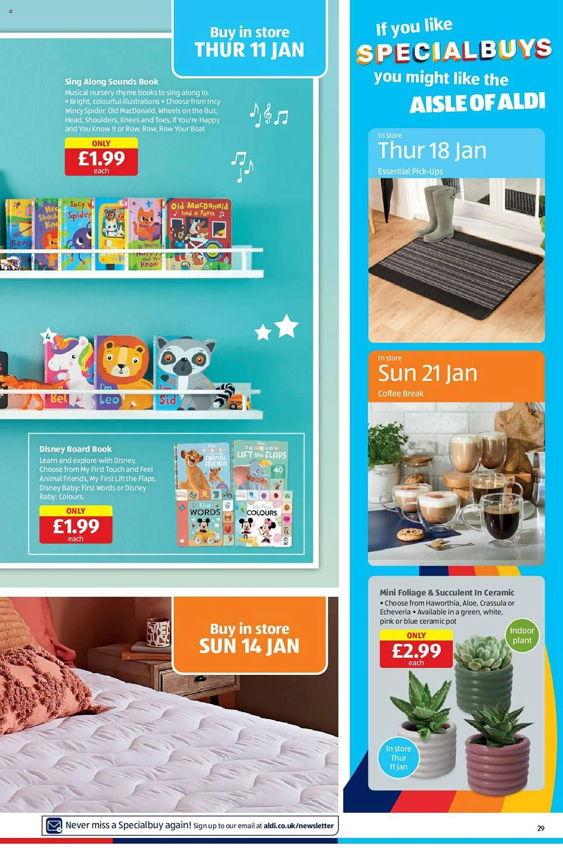 Aldi leaflet from 11 January to 14 January 2024 - Catalogue Page 29