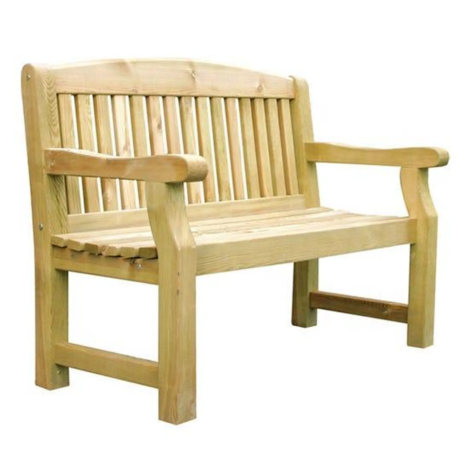 Zest Emily 2-Seater Wooden Garden Bench