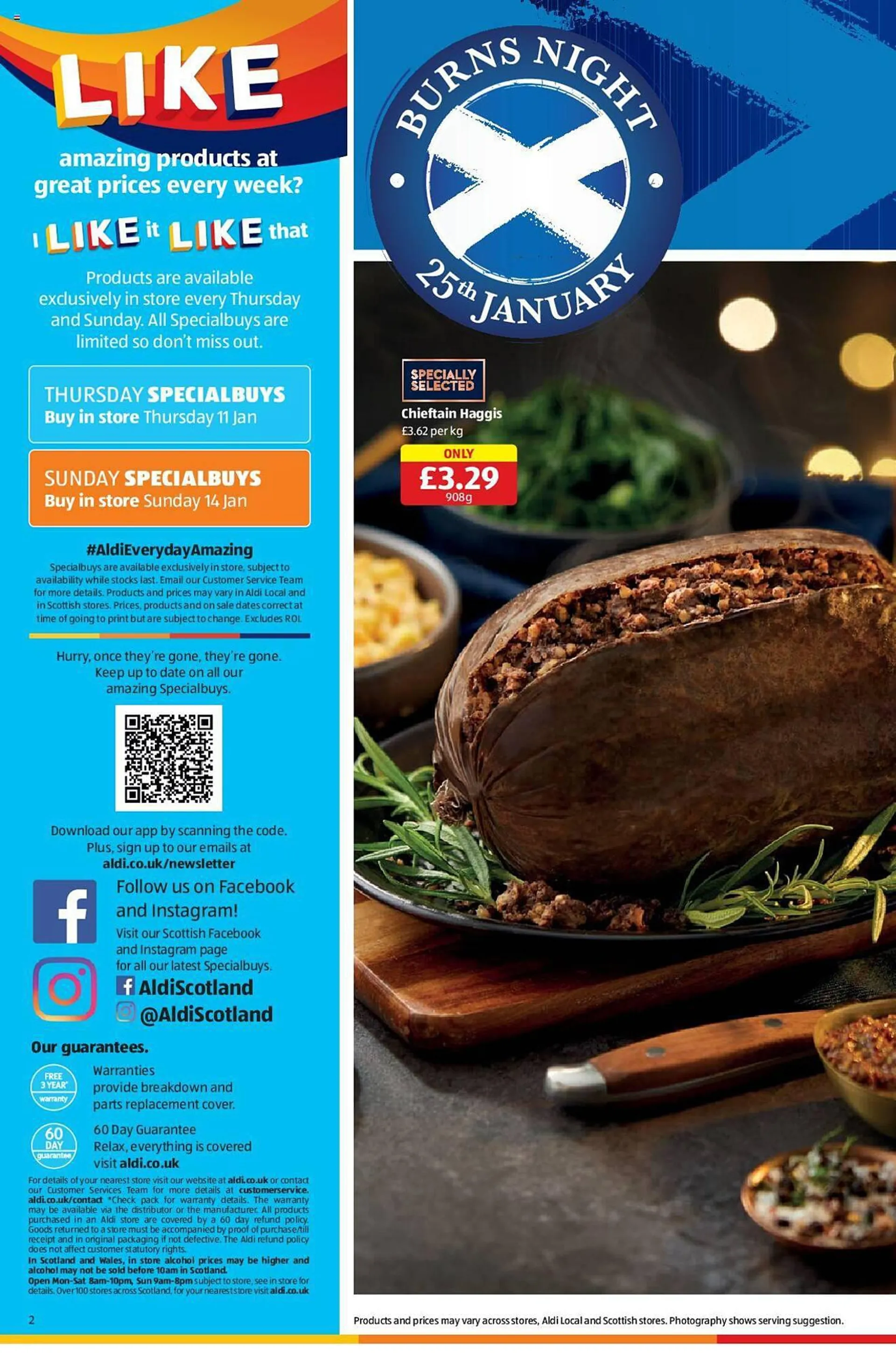 Aldi leaflet from 11 January to 14 January 2024 - Catalogue Page 2