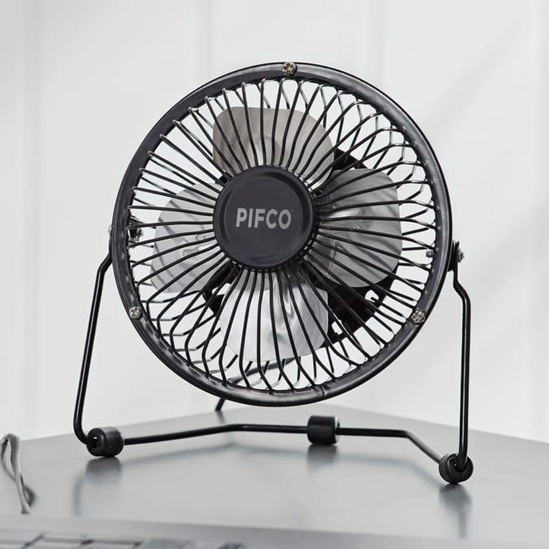 Pifco 4" USB Mini Desk Fan