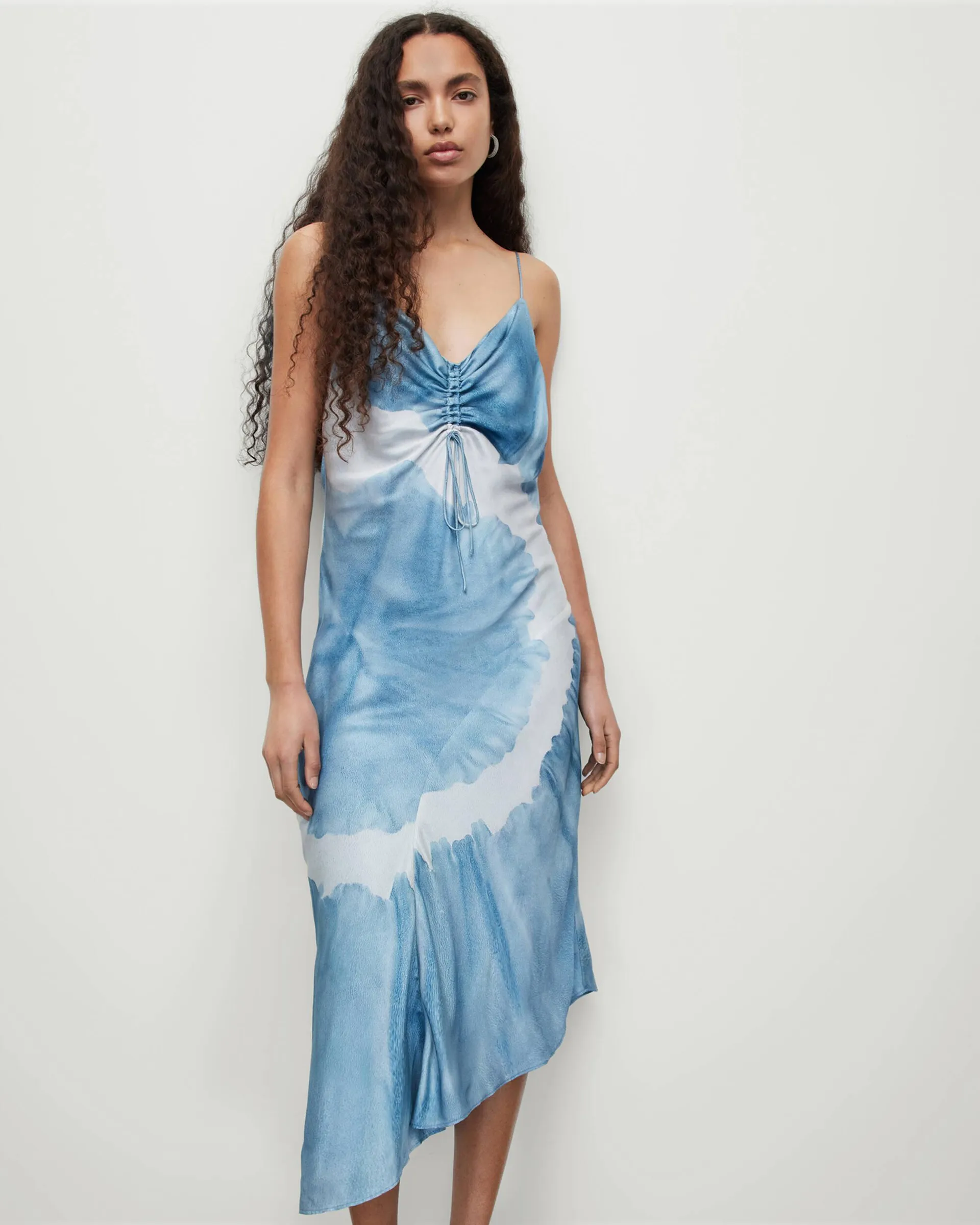 Alexia Silk Blend Mariana Midi Dress