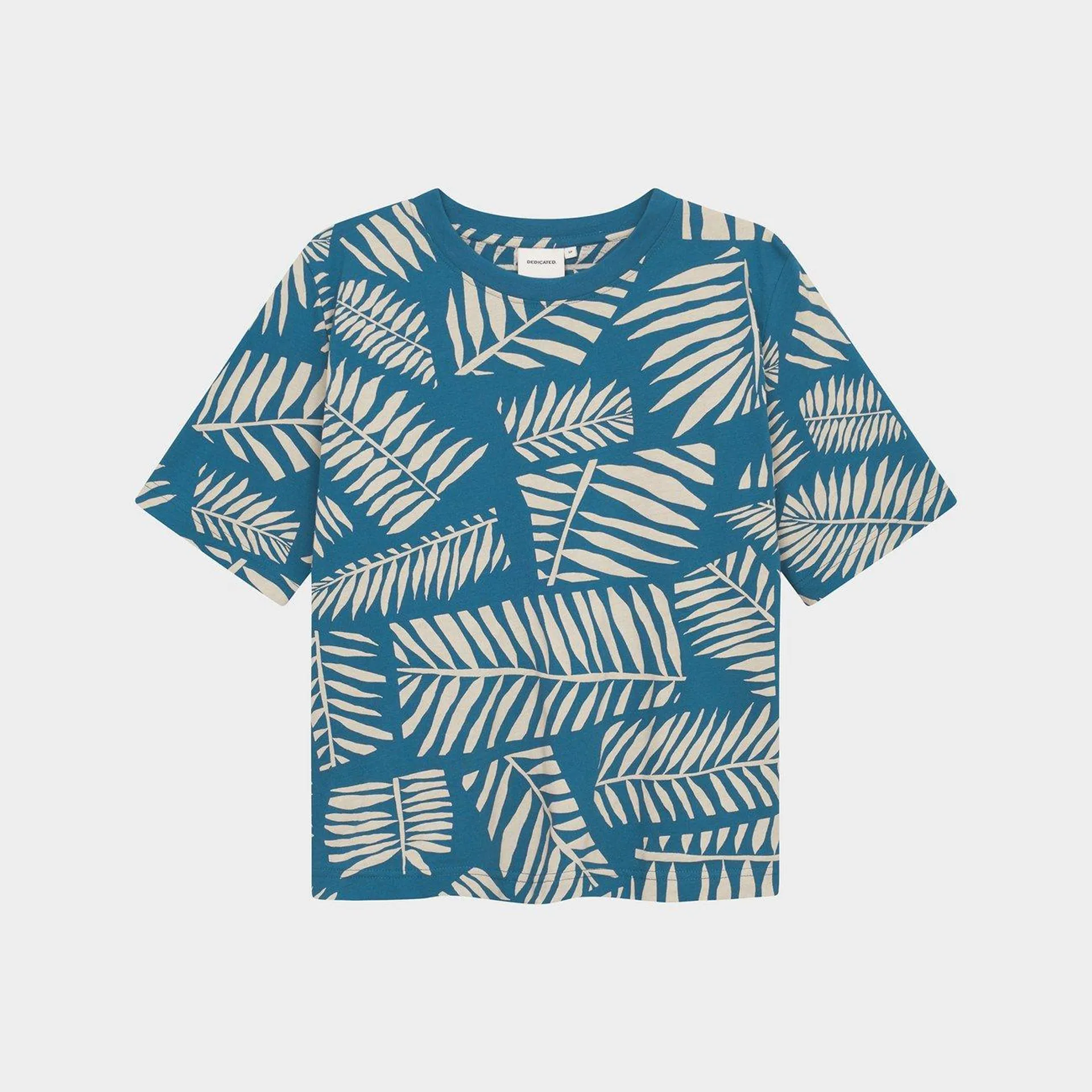 T-shirt Vadstena Cut Leaf Midnight Blue