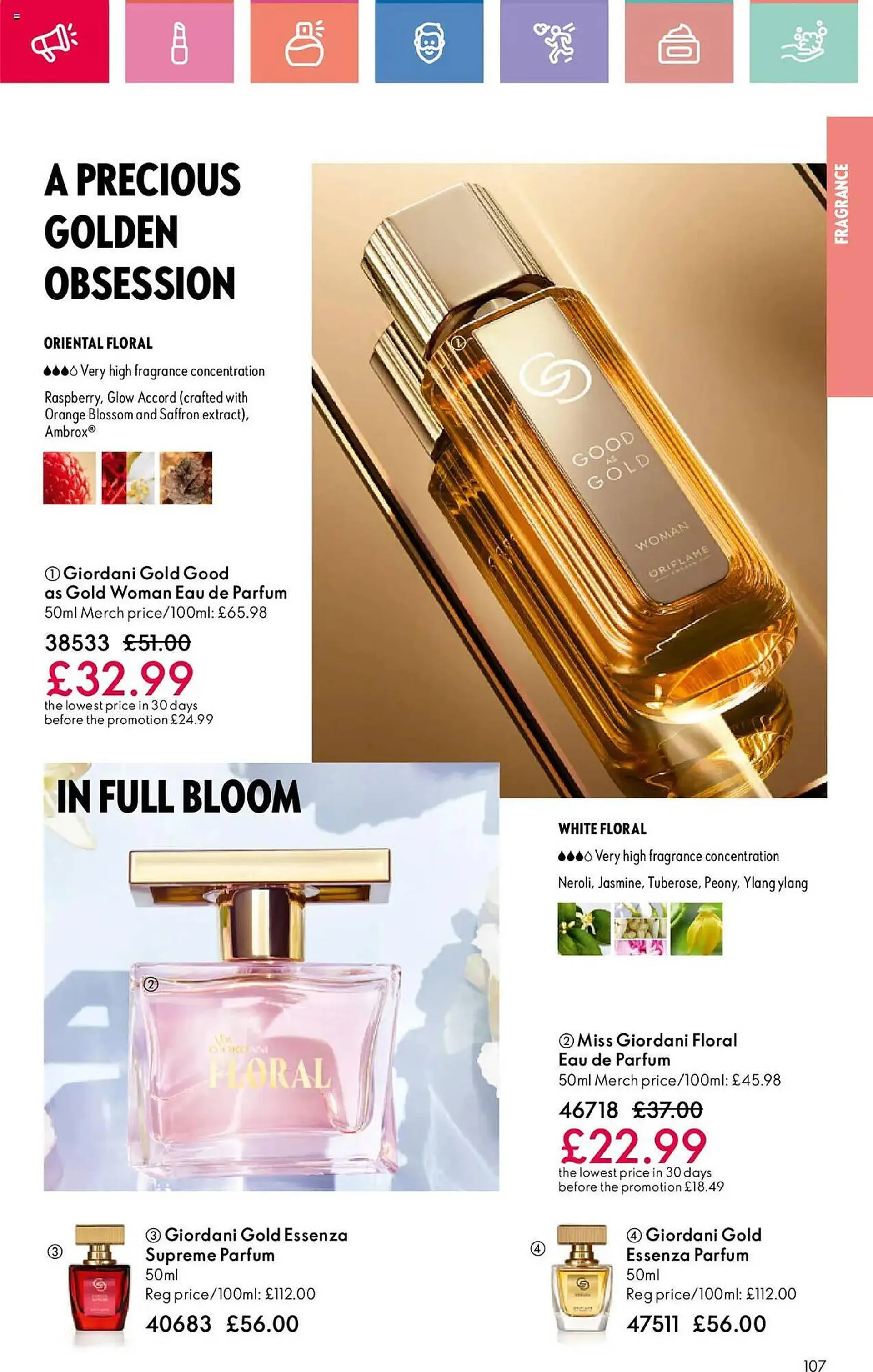 Oriflame leaflet from 3 January to 22 January 2025 - Catalogue Page 107