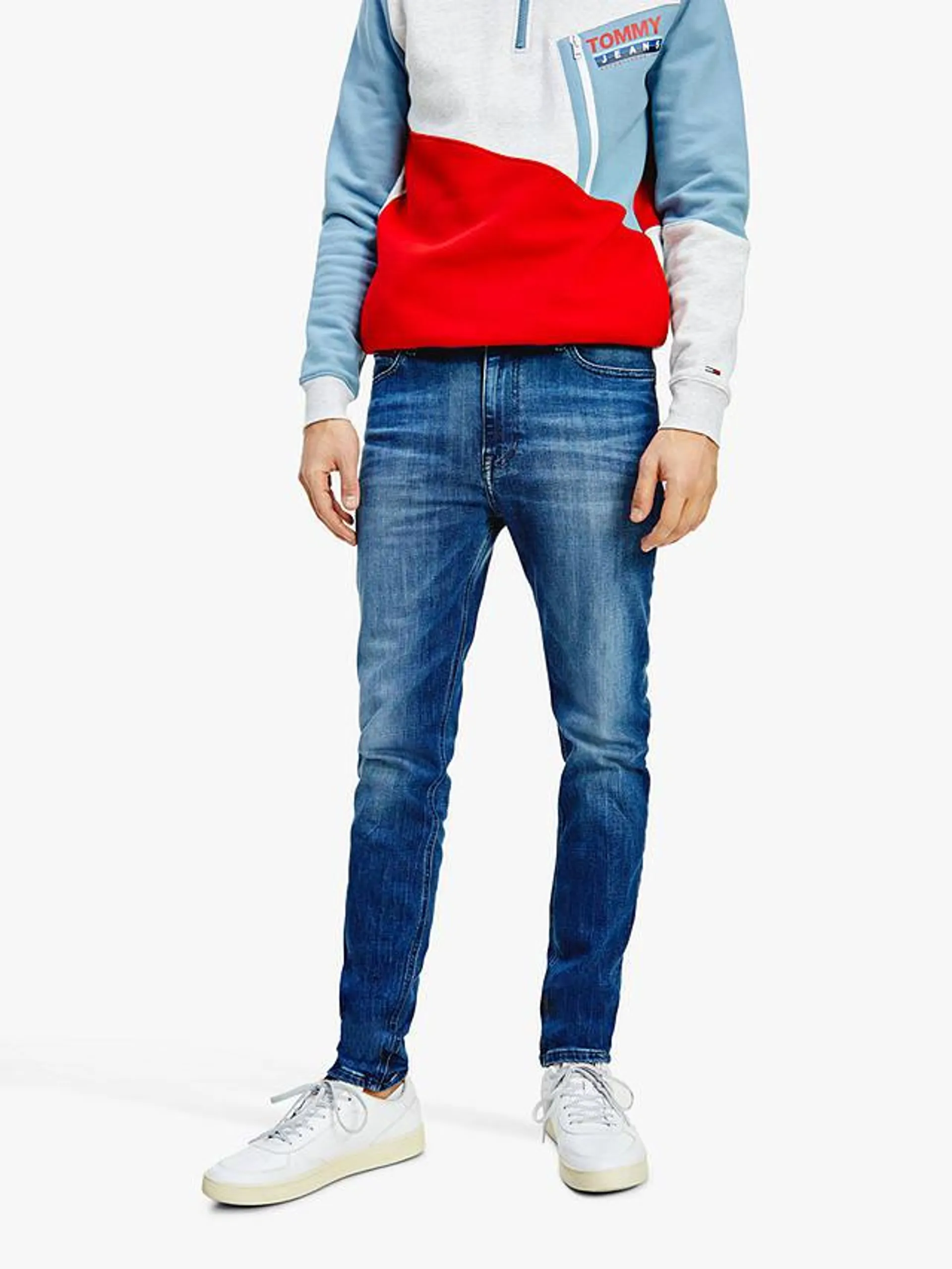 Tommy Jeans Skinny Fit Jacob Jeans, Dynamic Mid Blue