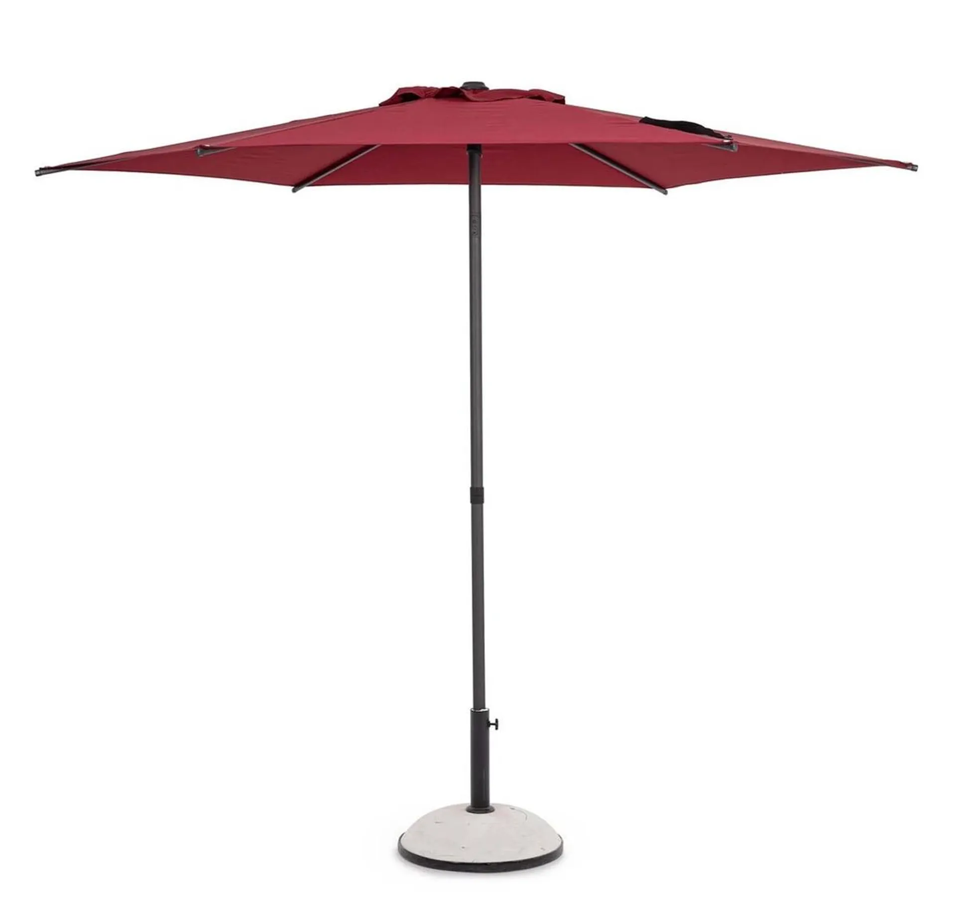 Samba Burgundy Parasol 2.7M with Tilt