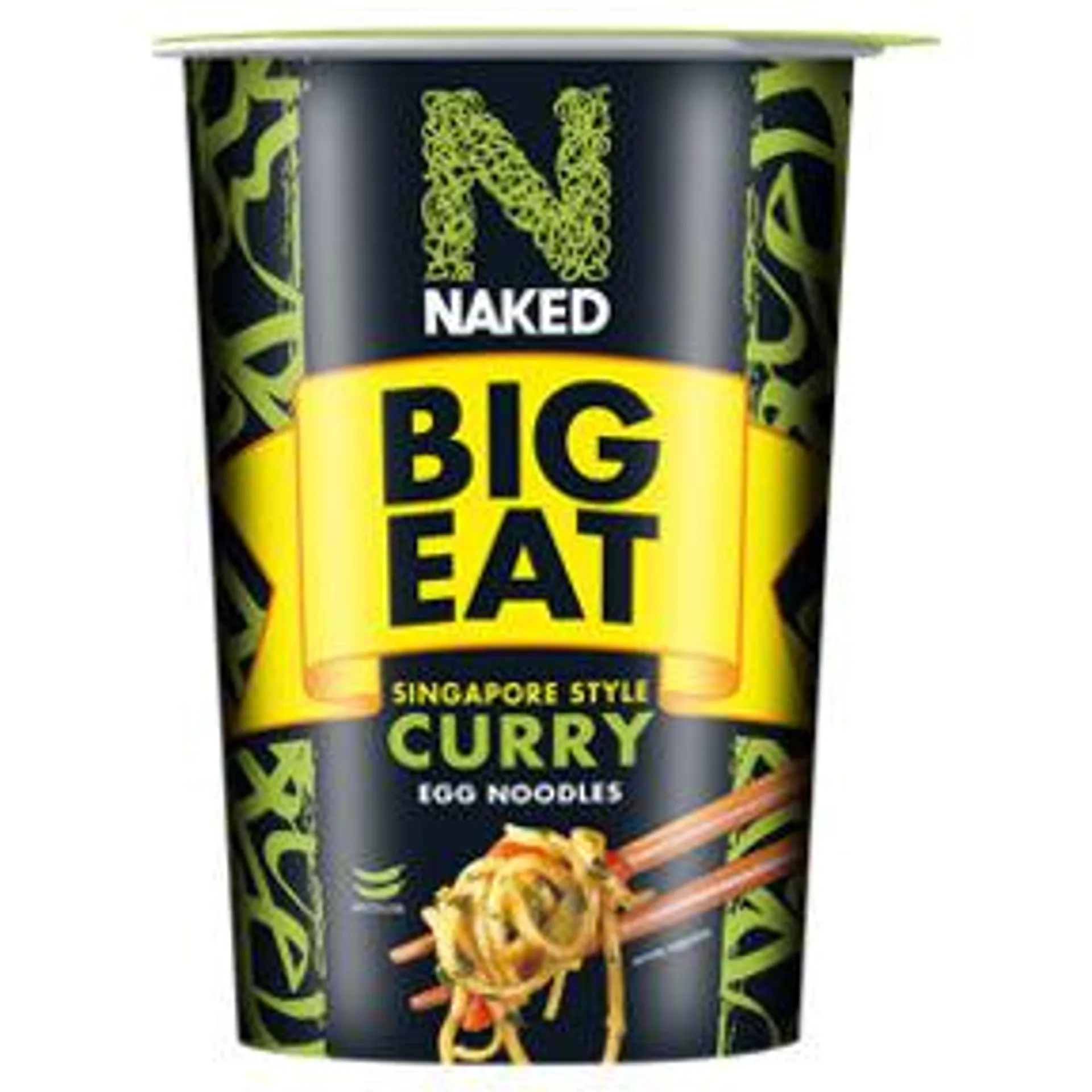 Naked Big Eat Noodle Singapore Style Curry