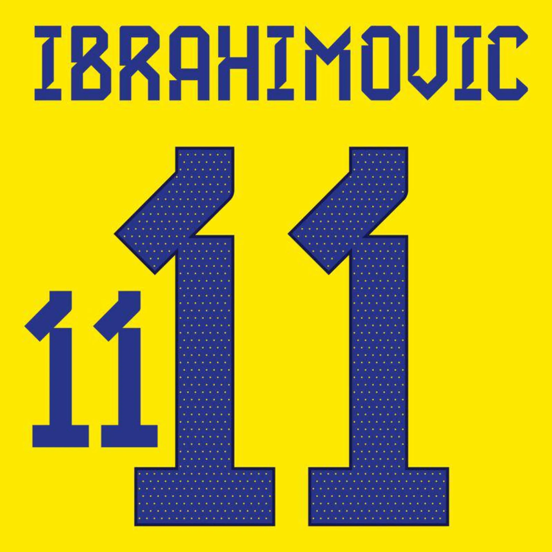 Ibrahimović 11 (Official Printing) - 22-23 Sweden Home