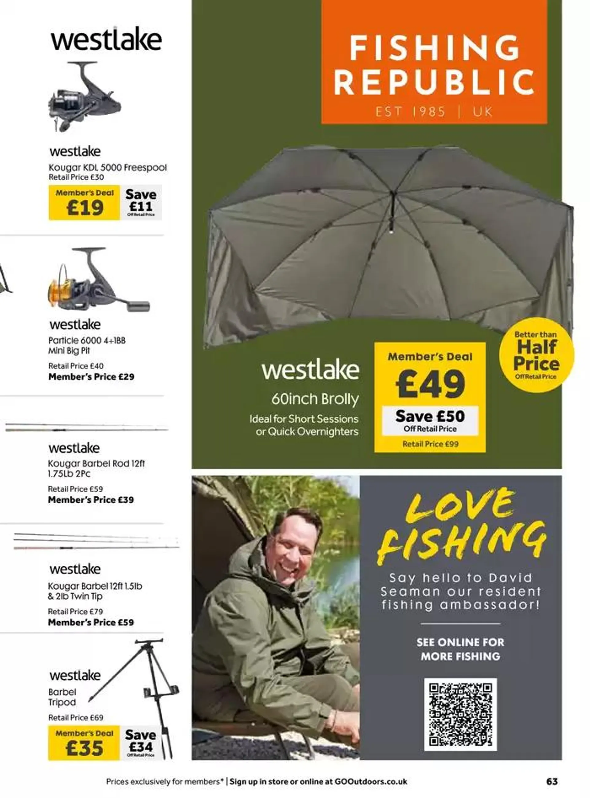 Love The Outdoors from 26 September to 21 October 2024 - Catalogue Page 63