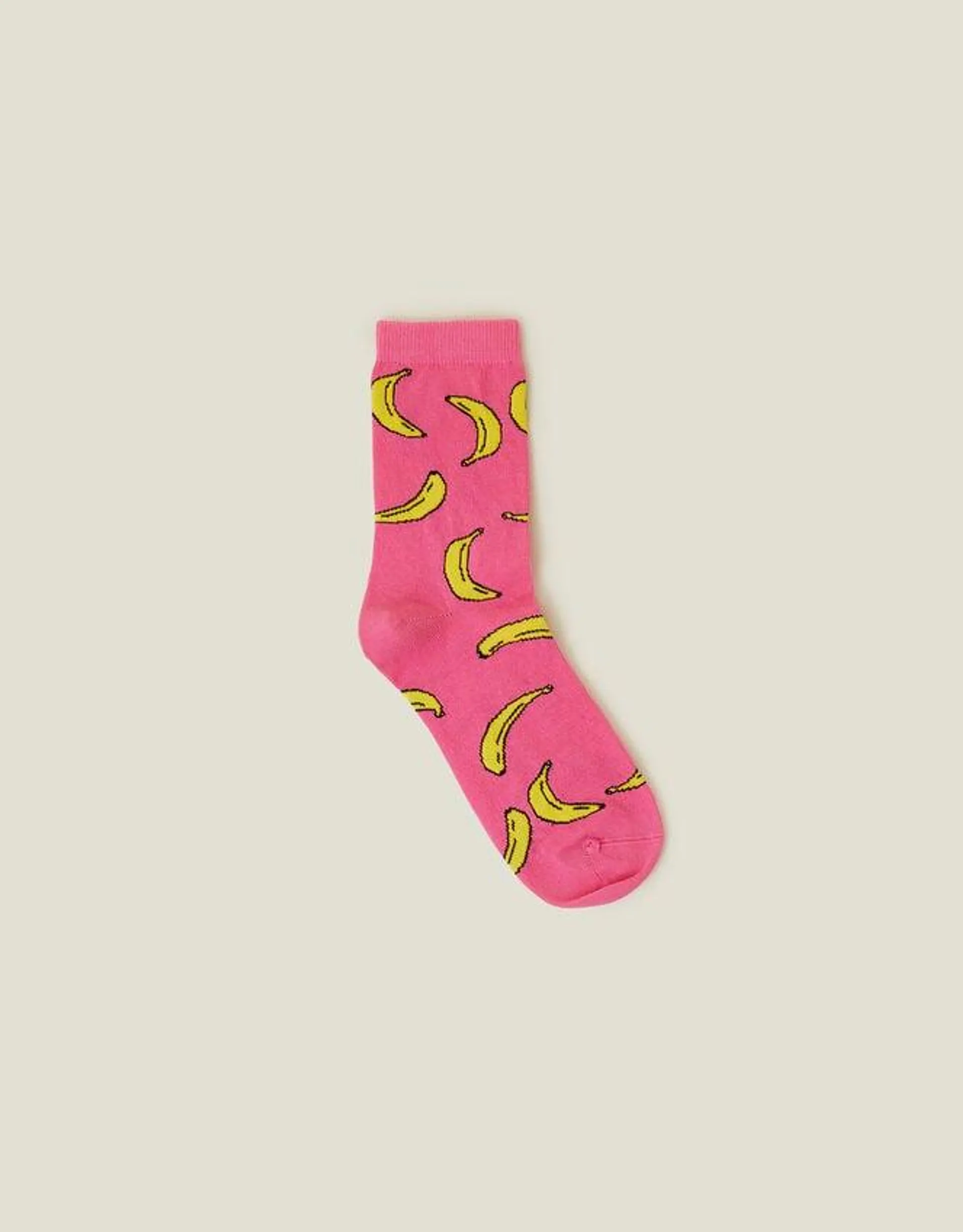 Banana Print Socks