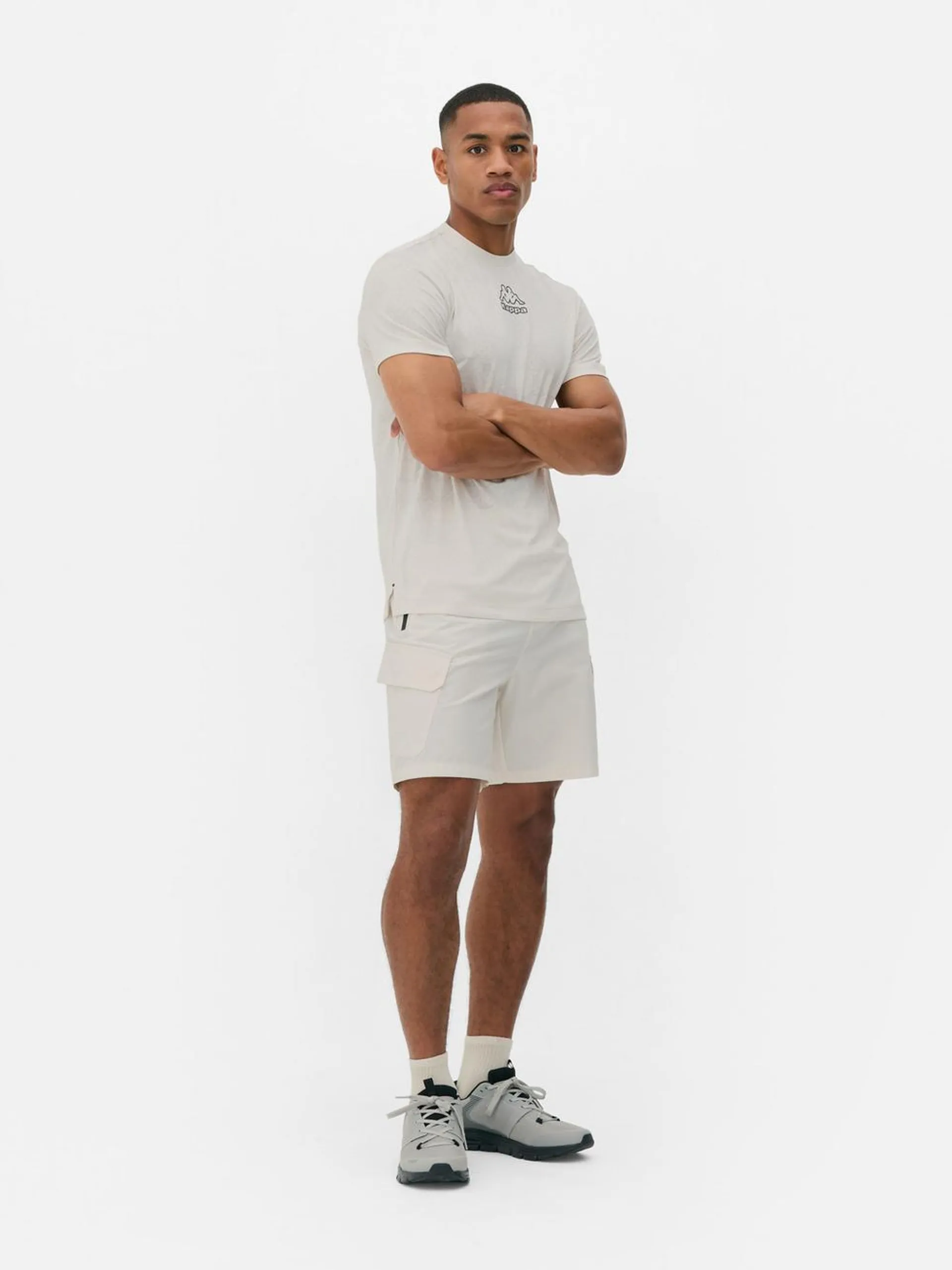 Kappa x Primark Jacquard Graphic T-Shirt