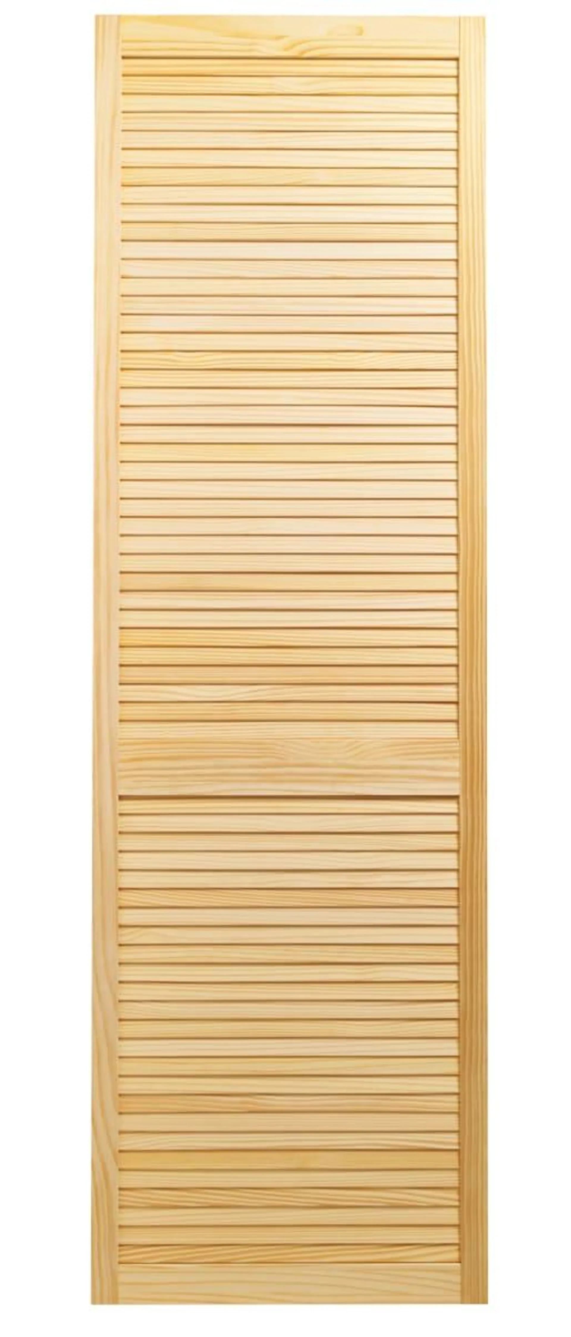 Wickes Pine Closed Internal Louvre Door - 1829 x 610mm