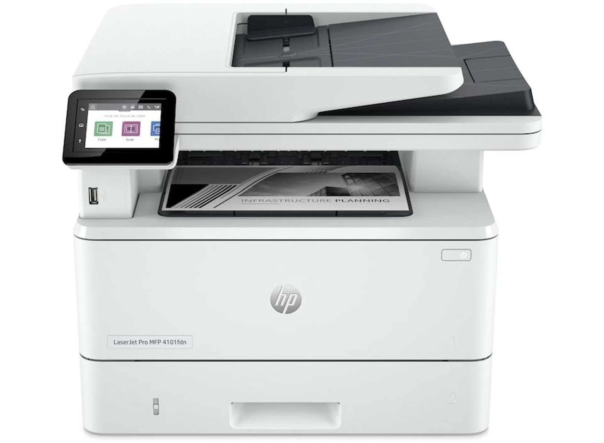 HP LaserJet Pro MFP 4102fdw Black & White Wireless Printer