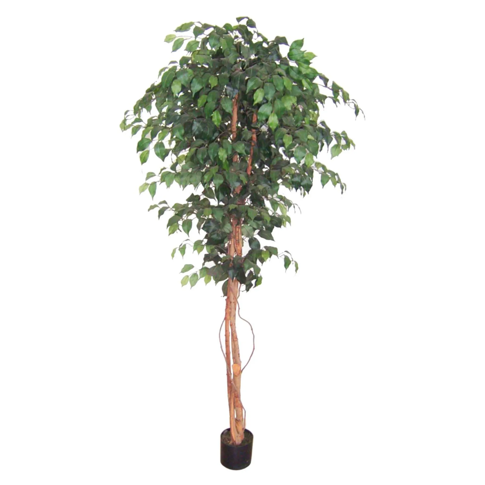 Green Ficus Liana Tree Artificial Plant 6ft
