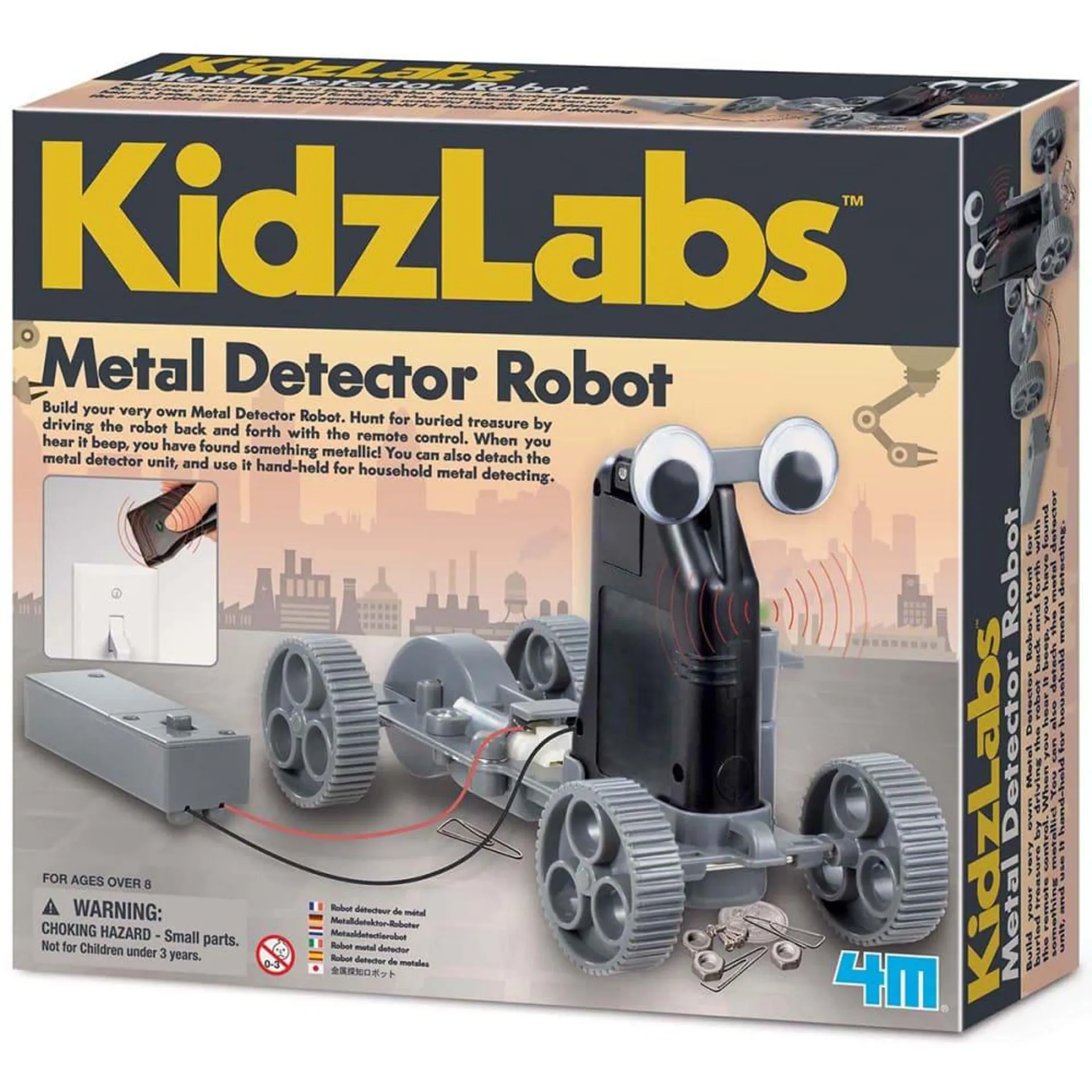 Build Your Own Metal Detector Robot