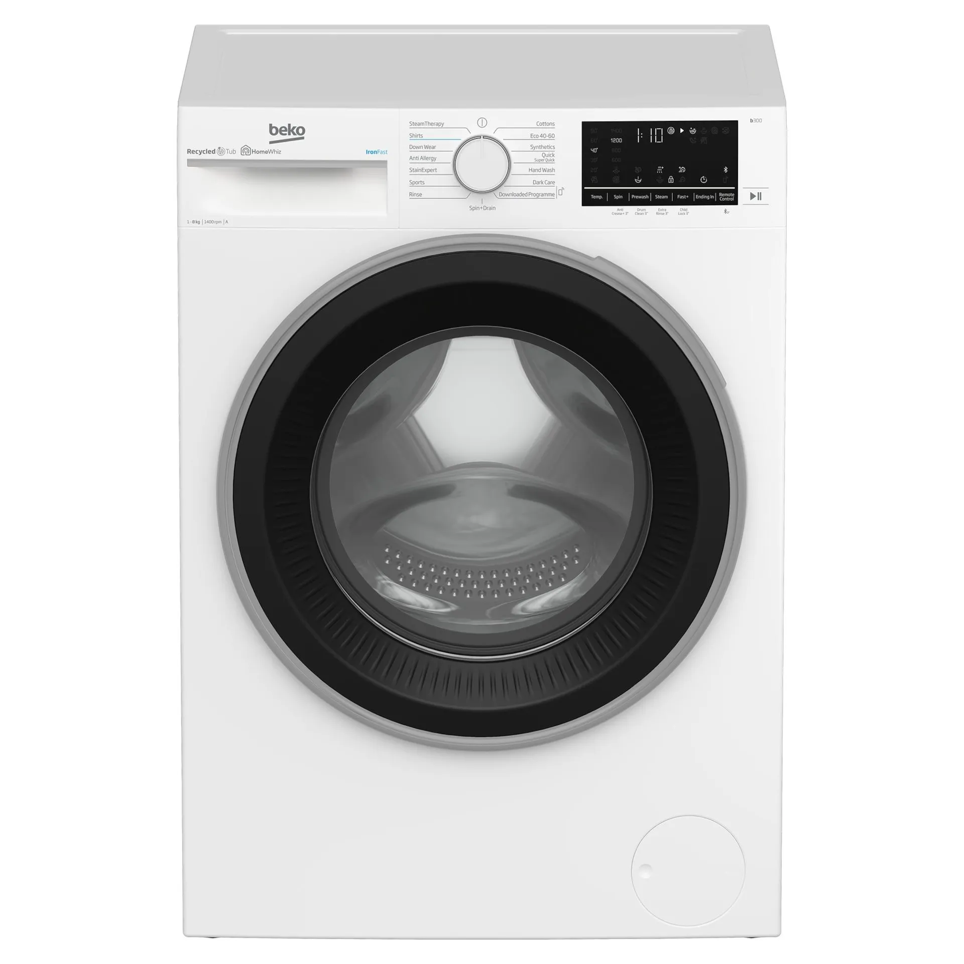 Beko B3W5841IW 8kg 1400rpm Washing Machine - White