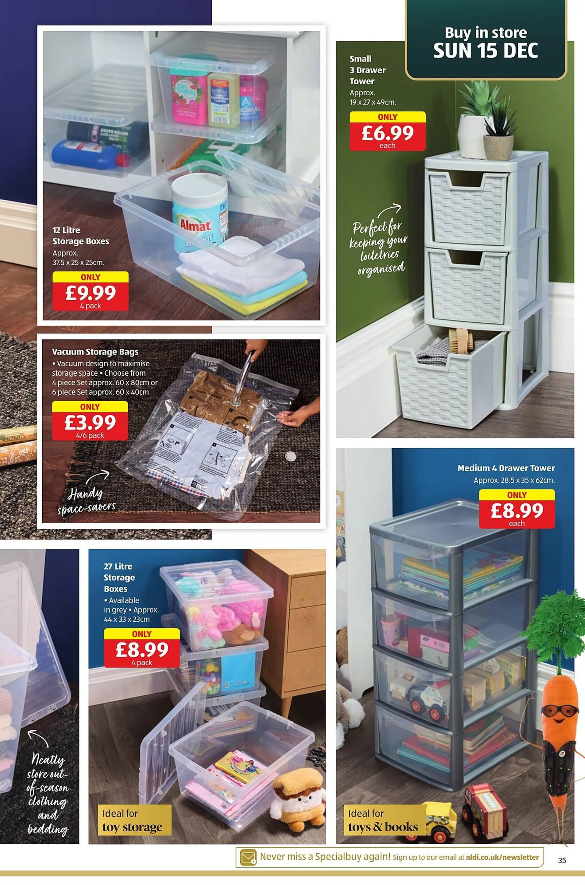 Aldi leaflet from 12 December to 15 December 2024 - Catalogue Page 35