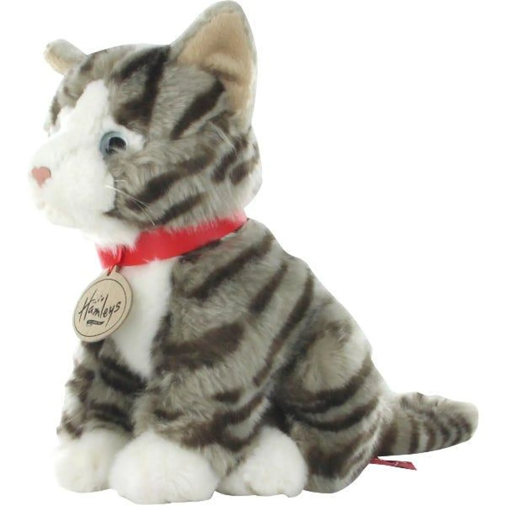 Hamleys® Grey Tabby Cat Soft Toy