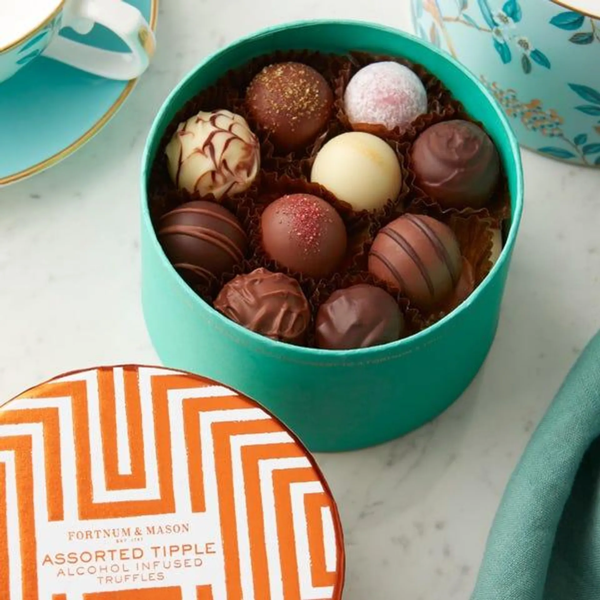 Fortnum's Alcohol-Infused Chocolate Tipple Truffles, 265g