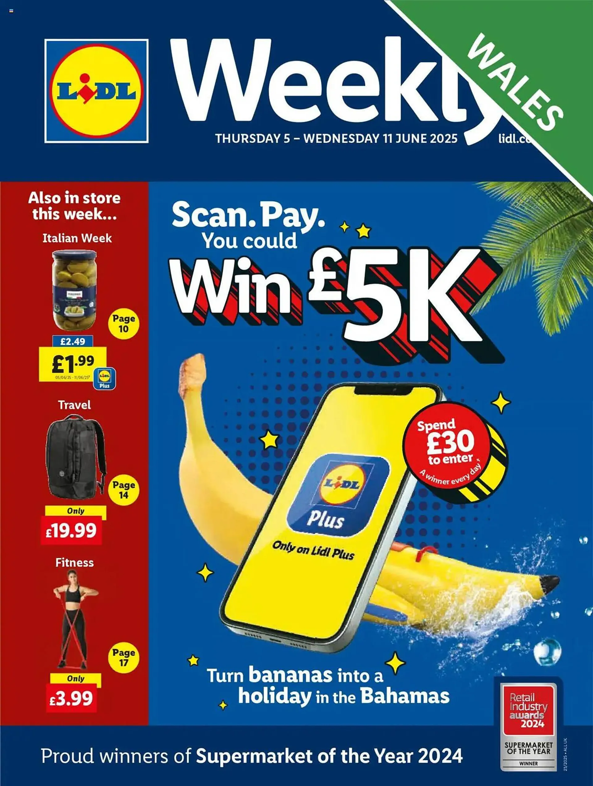 Lidl leaflet from 5 June to 11 June 2025 - Catalogue Page 1