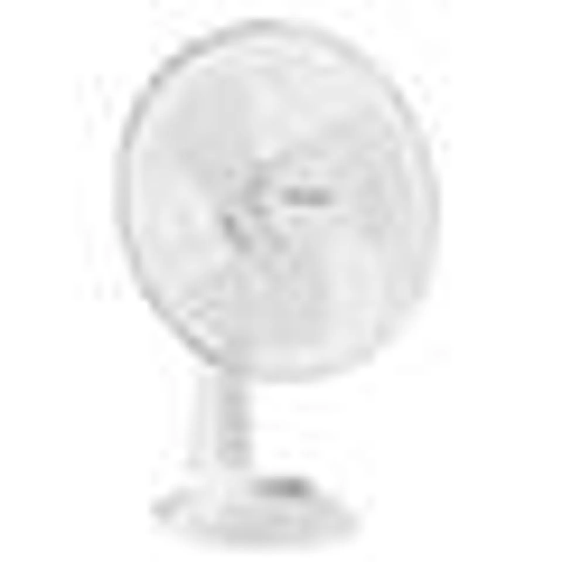 Lewis's 12 Inch Tabletop Desk Fan - White