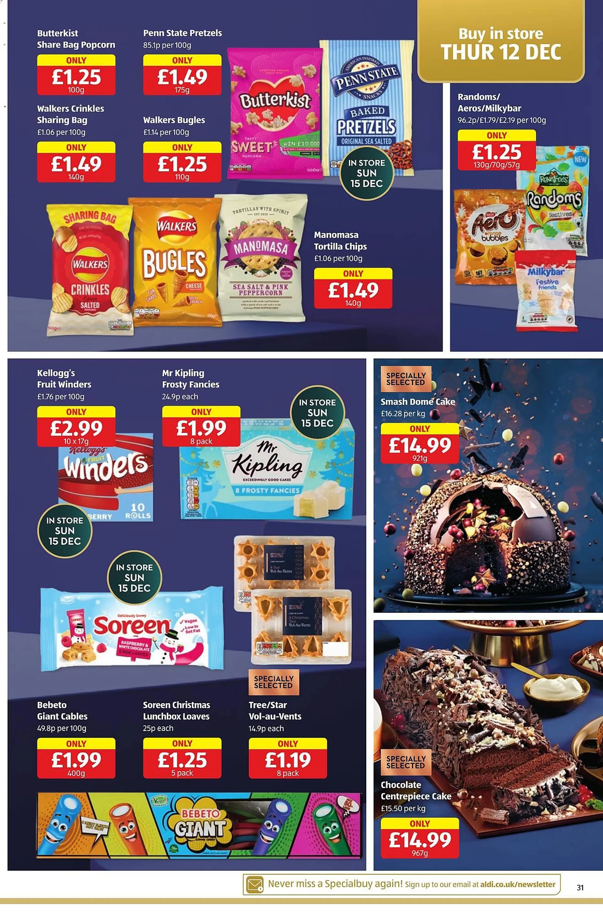 Aldi leaflet from 12 December to 15 December 2024 - Catalogue Page 31