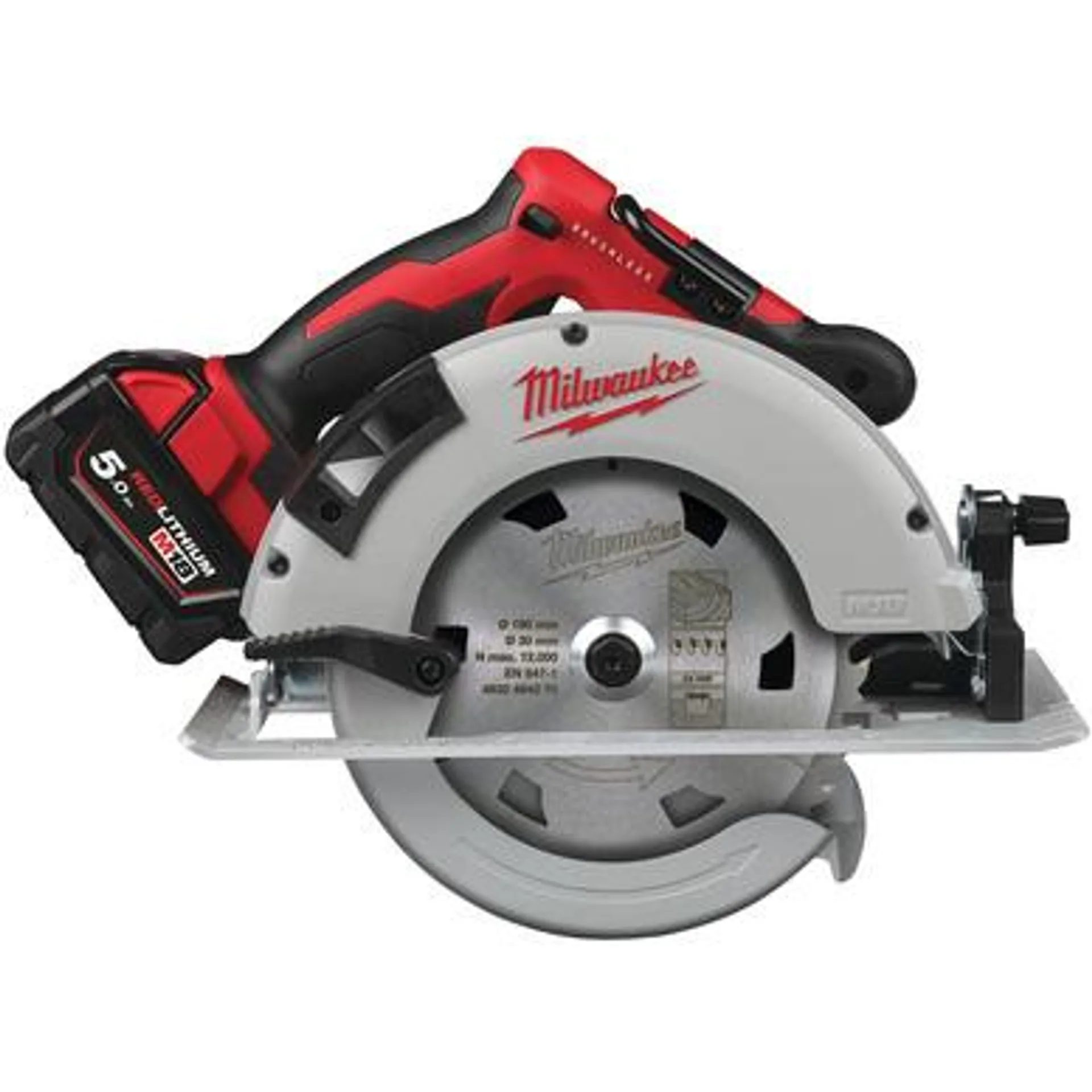 Milwaukee M18 BLCS66-502X Brushless 66mm Circular Saw 2 x 5.0Ah