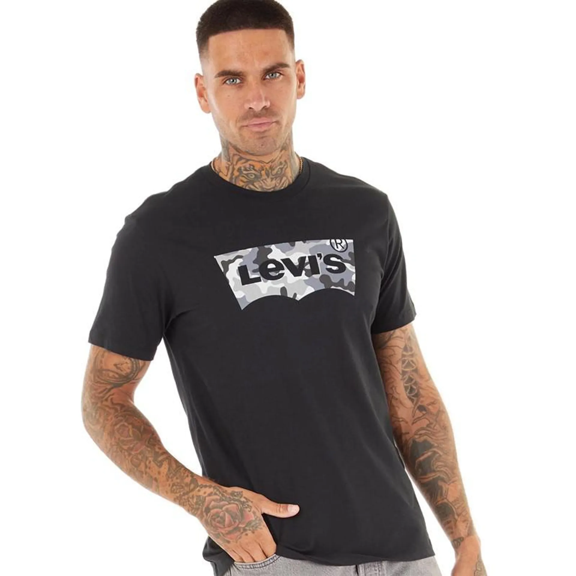 Levi's Mens Graphic T-Shirt Mineral Black