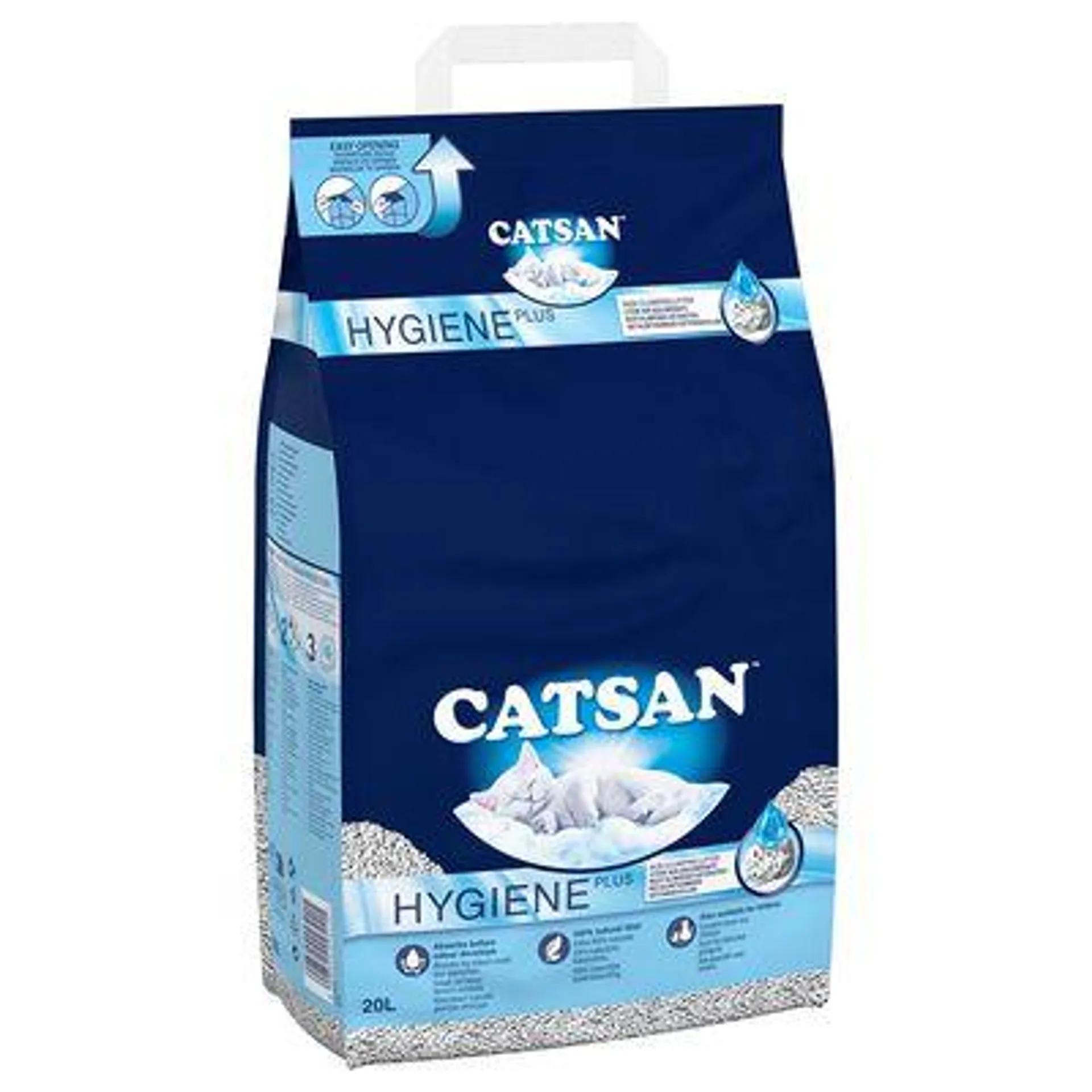 3 x 20l Hygiene Plus Catsan Cat Litter - Special Price!*