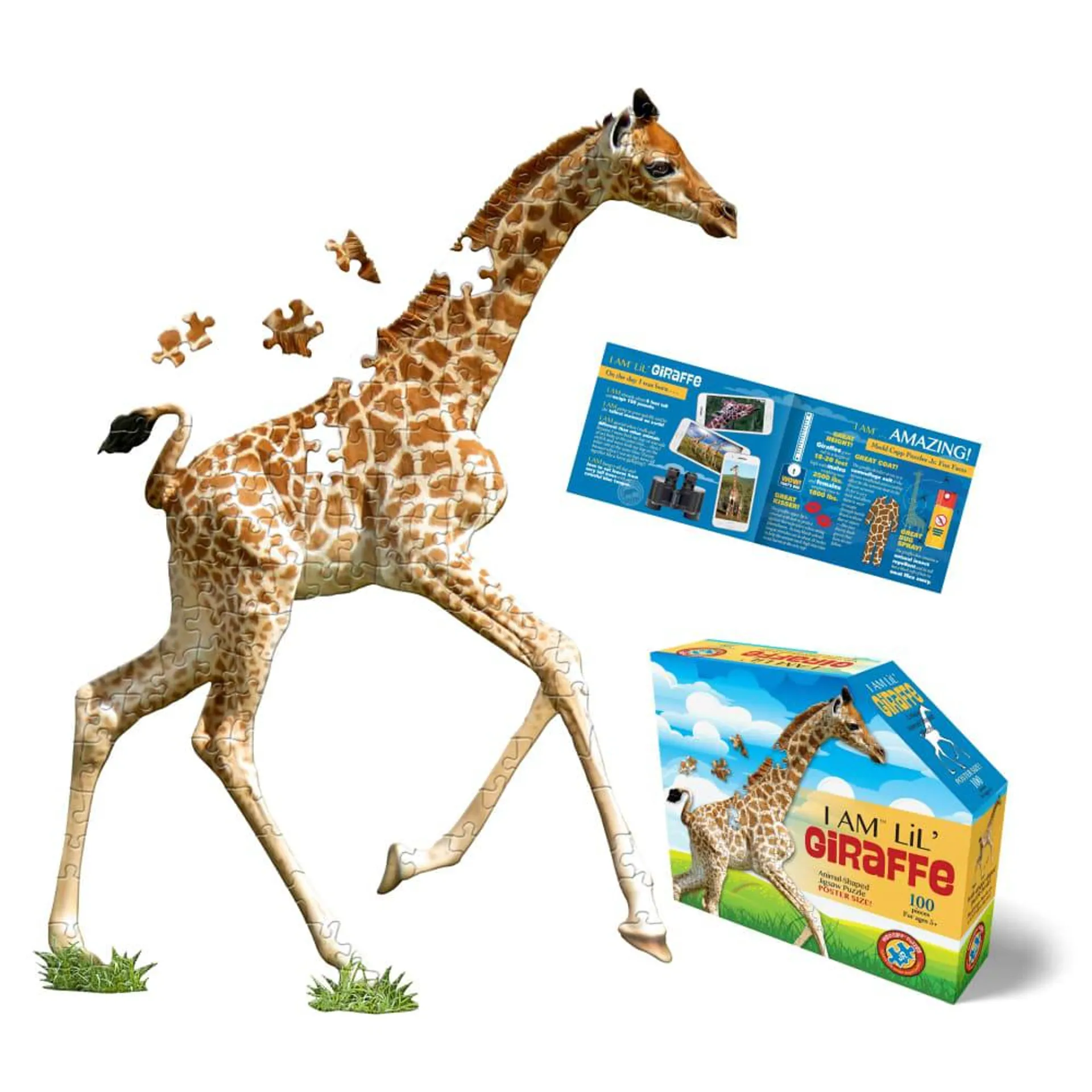 I Am Lil Giraffe 100 Piece Puzzle