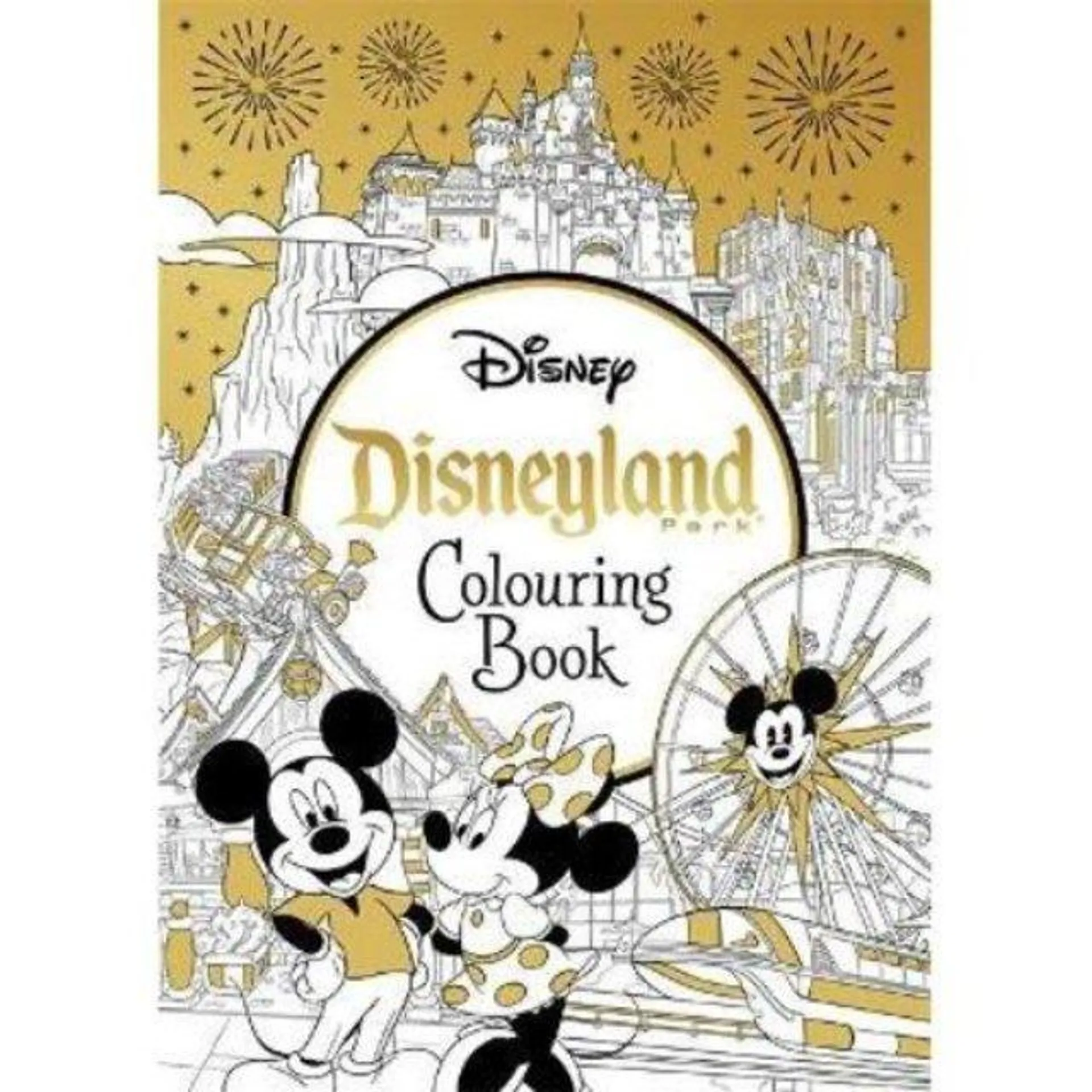 Igloobooks Disneyland Parks Colouring Book