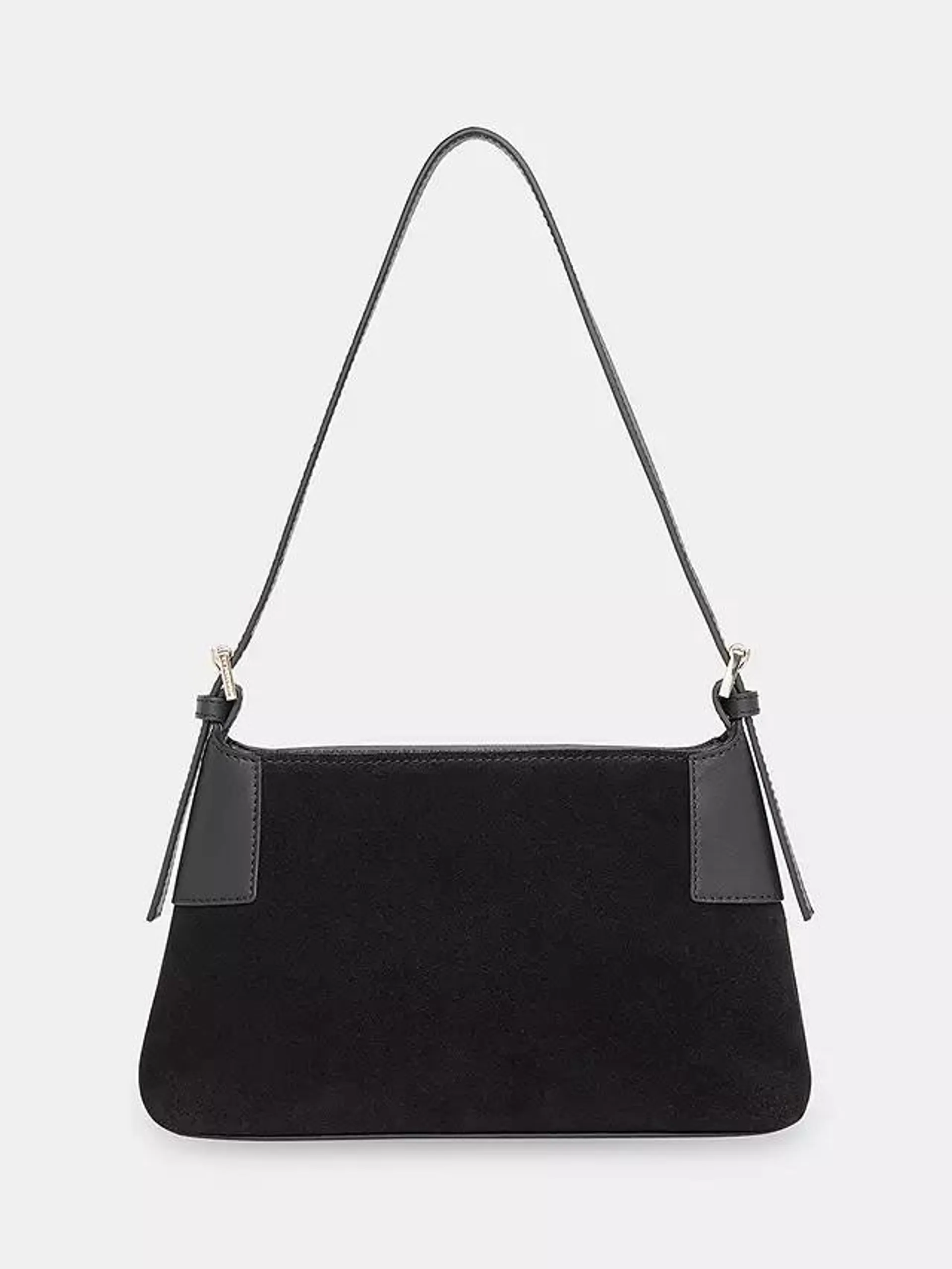 Paloma Small Suede Bag, Black