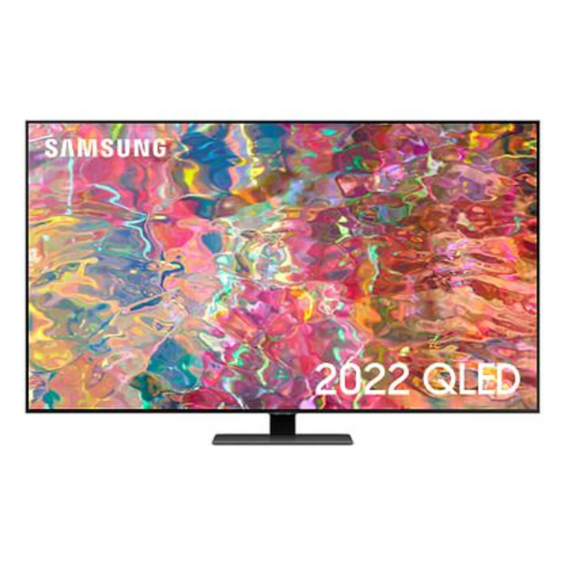 Samsung QE55Q80BA 2022 55″ Q80B QLED 4K HDR Smart TV – CARBON SILVER