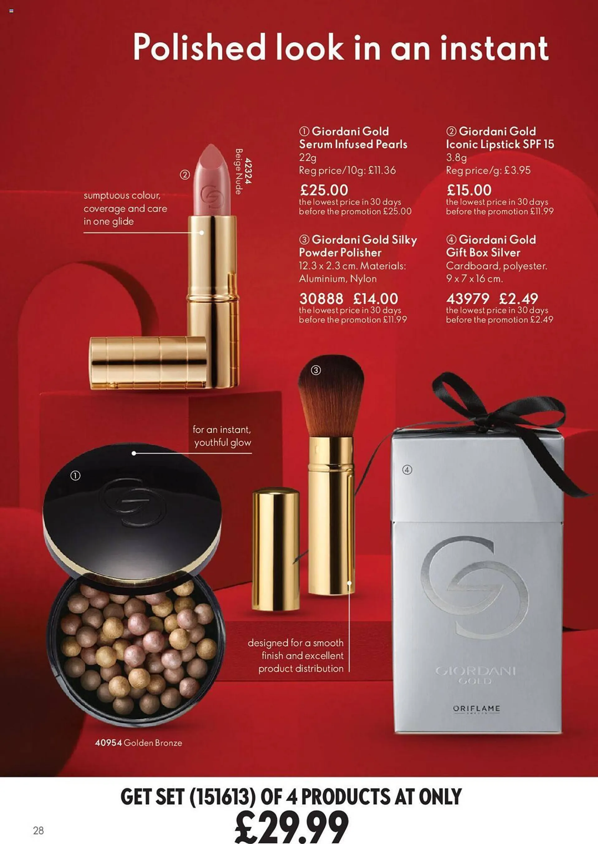 Oriflame leaflet from 3 October to 13 November 2024 - Catalogue Page 28